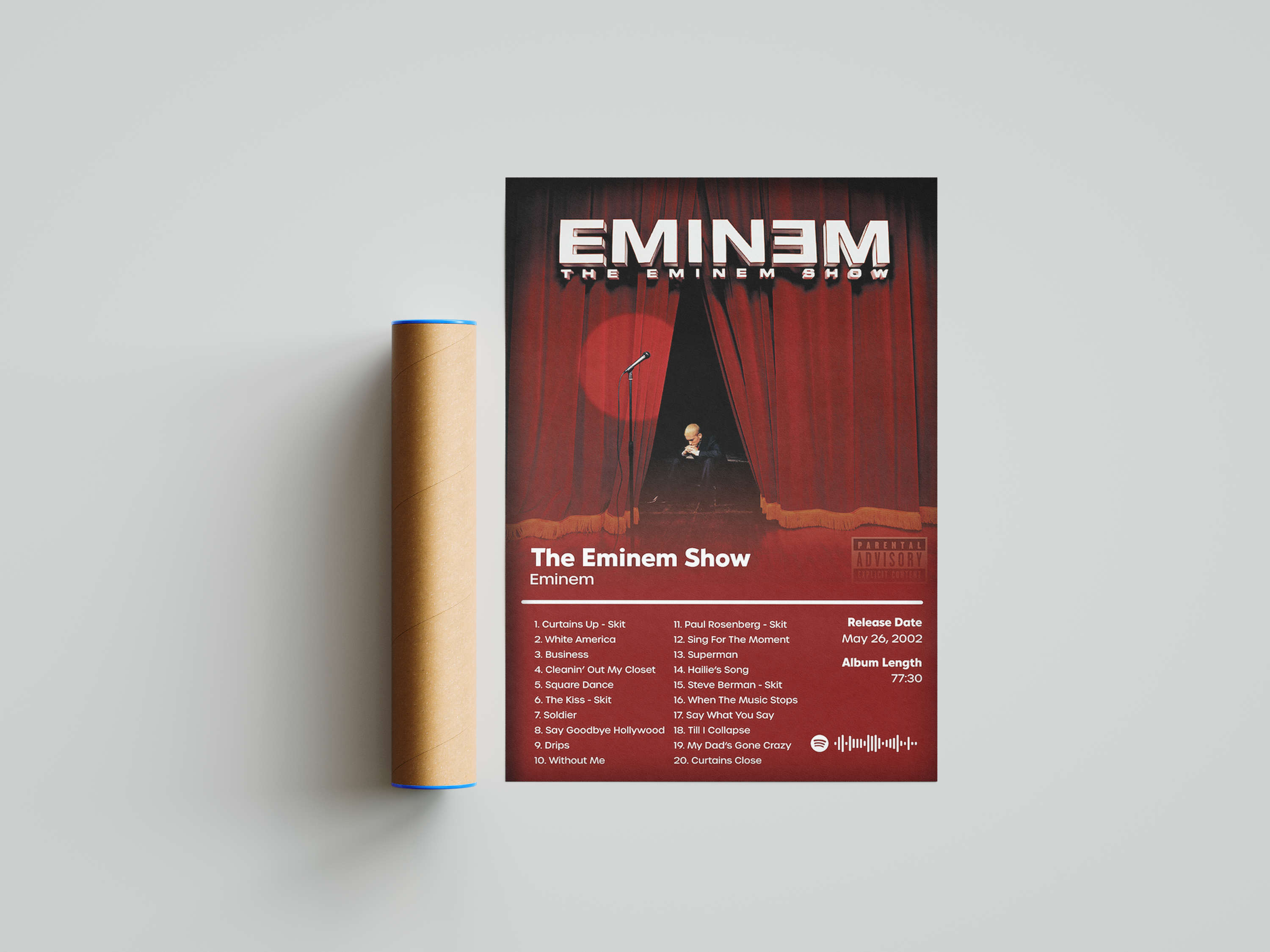 Eminem 'The Eminem Show' Album Poster | Hype Posters