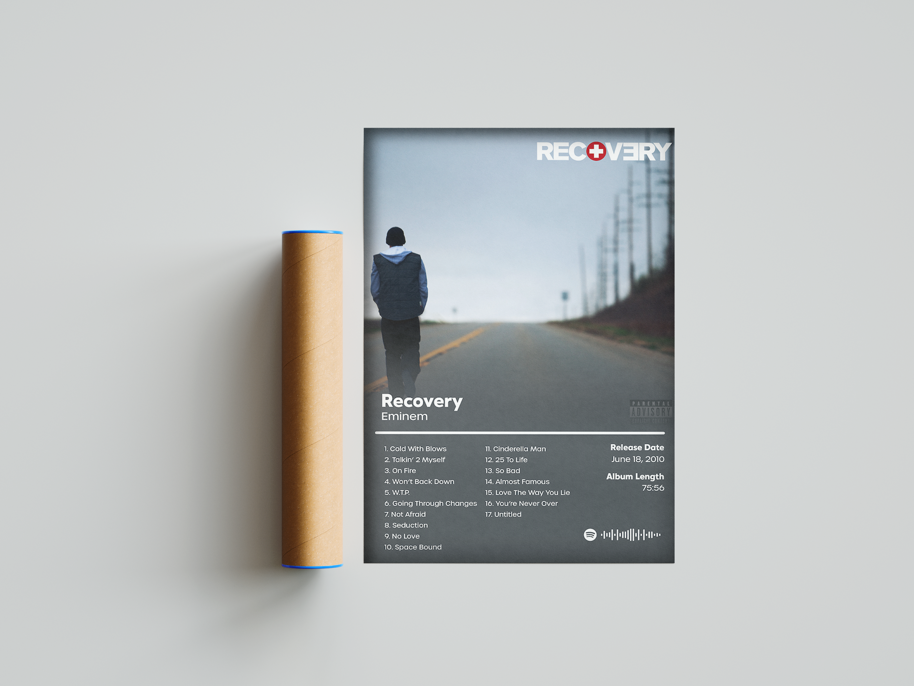 Eminem 'Recovery' Album Poster | Hype Posters