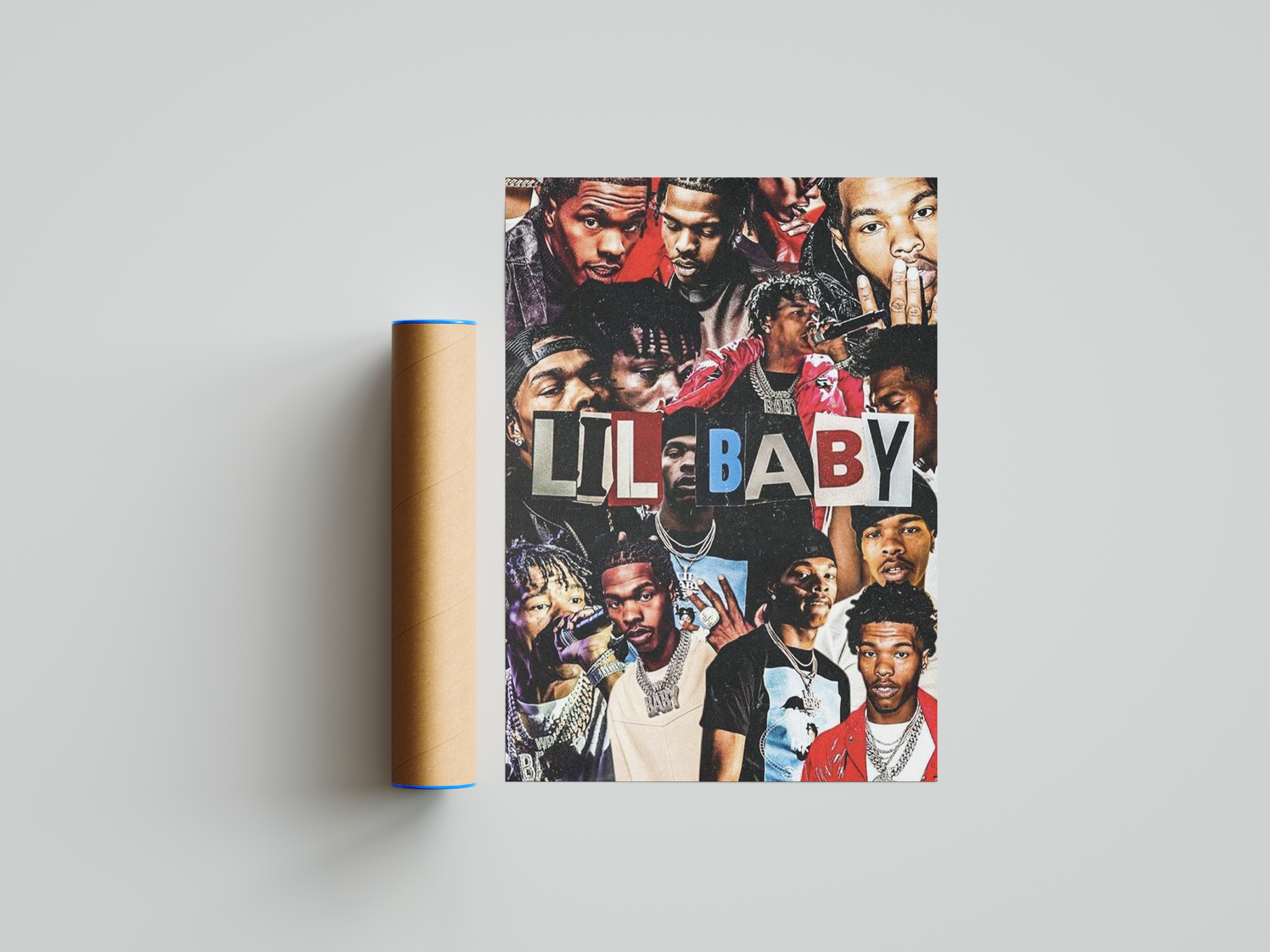 Lil Baby Collage Poster | Hype Posters