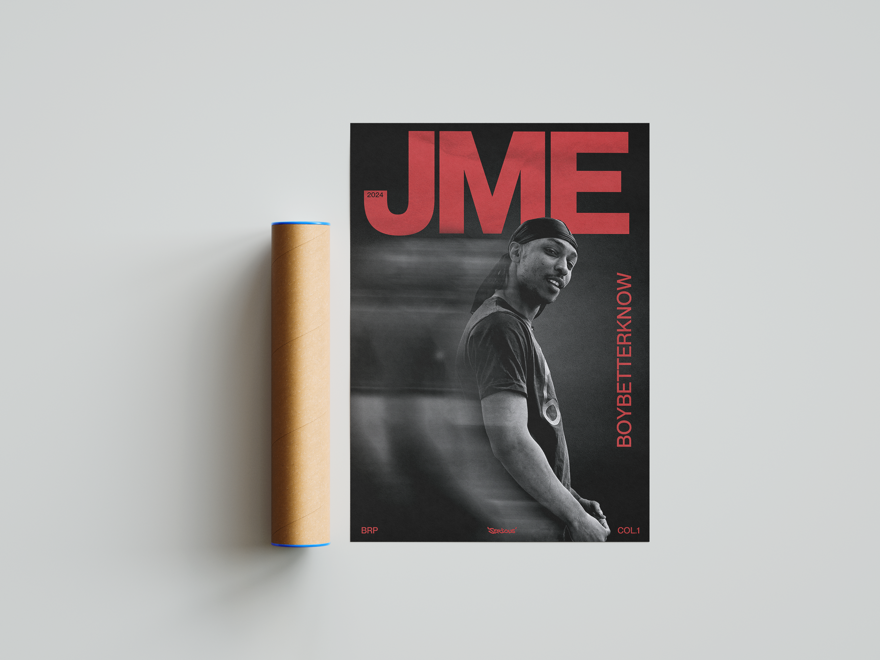 JME - Boy Better Know Poster | Hype Posters