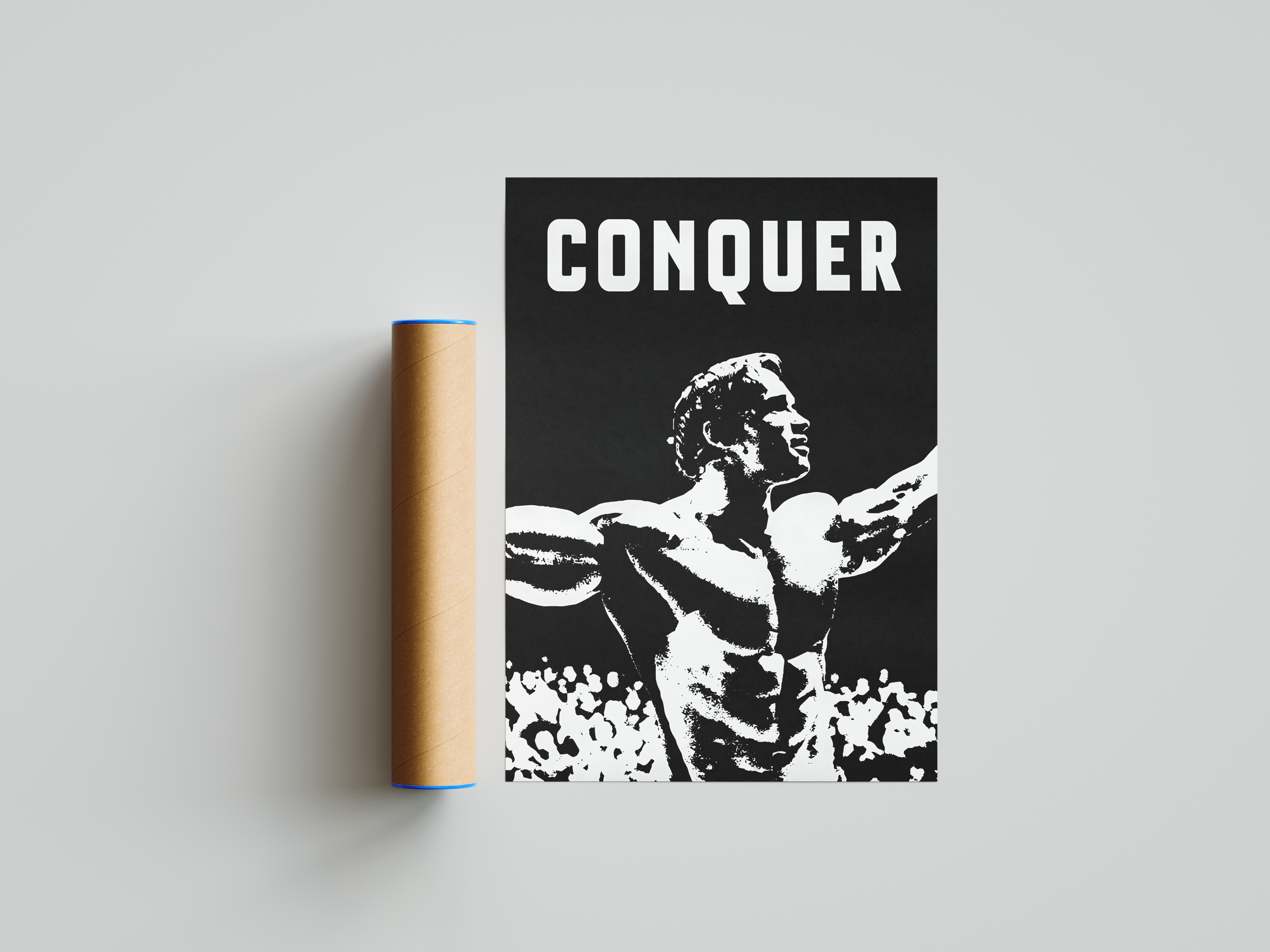 Arnold Conquer Poster | Hype Posters