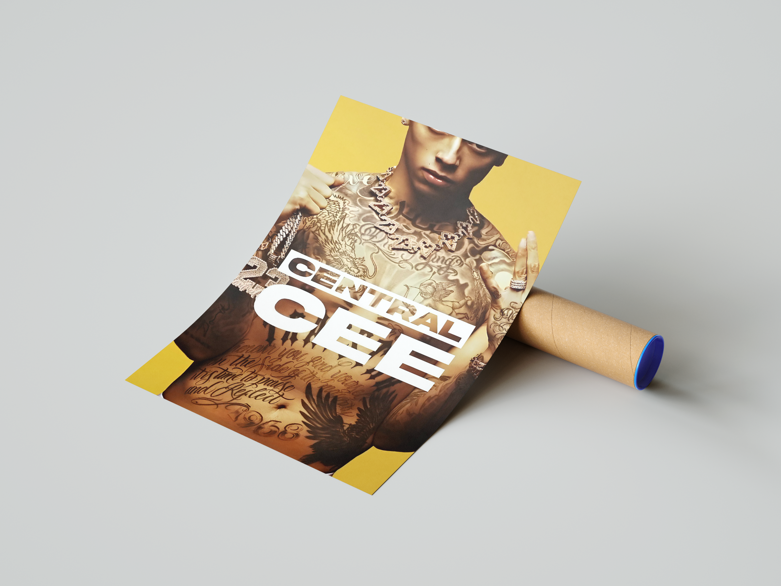 Central Cee 'I Am Cent' Poster | Hype Posters