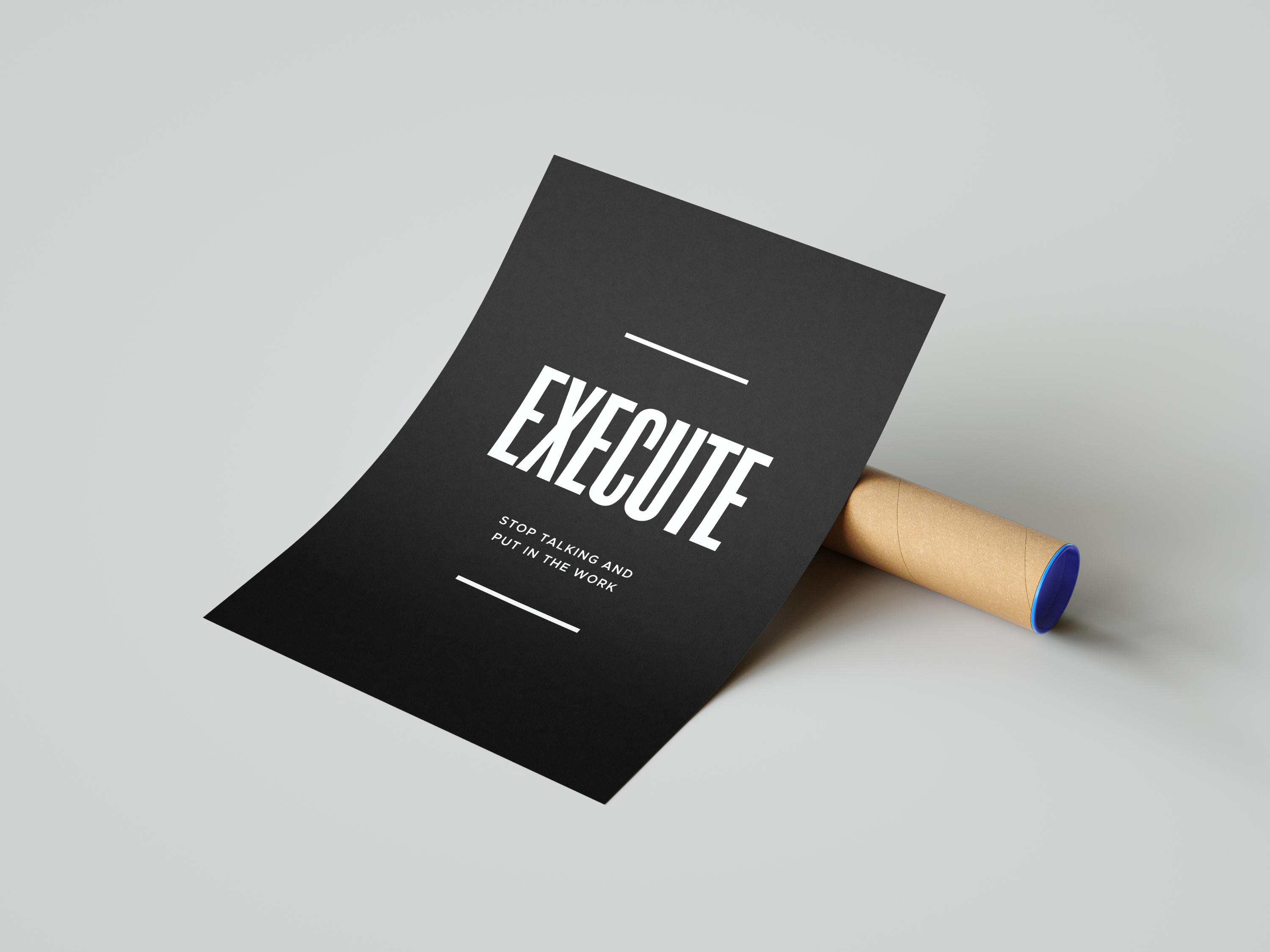 Execute Poster | Hype Posters