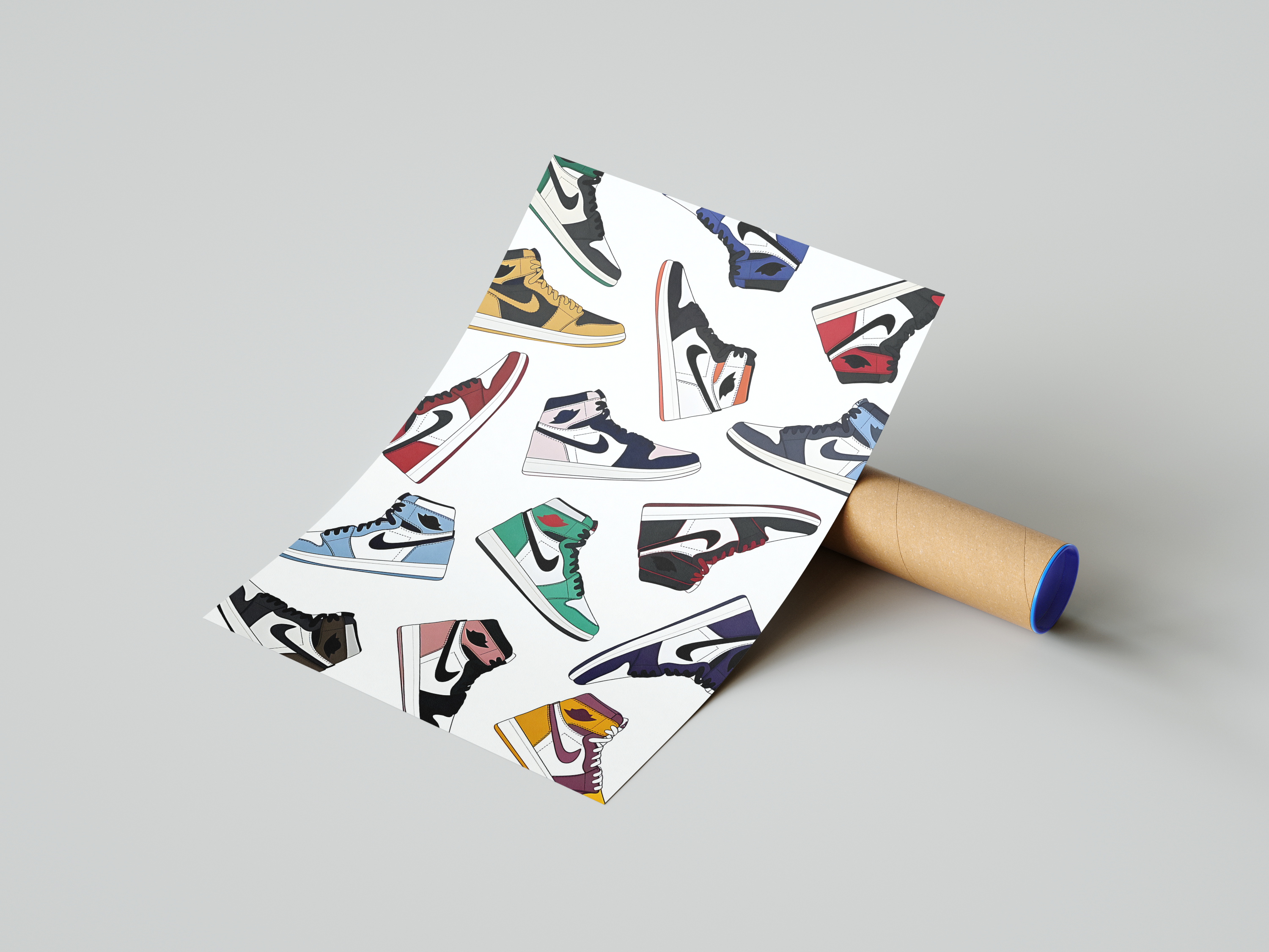 Sneaker Highs Poster | Hype Posters