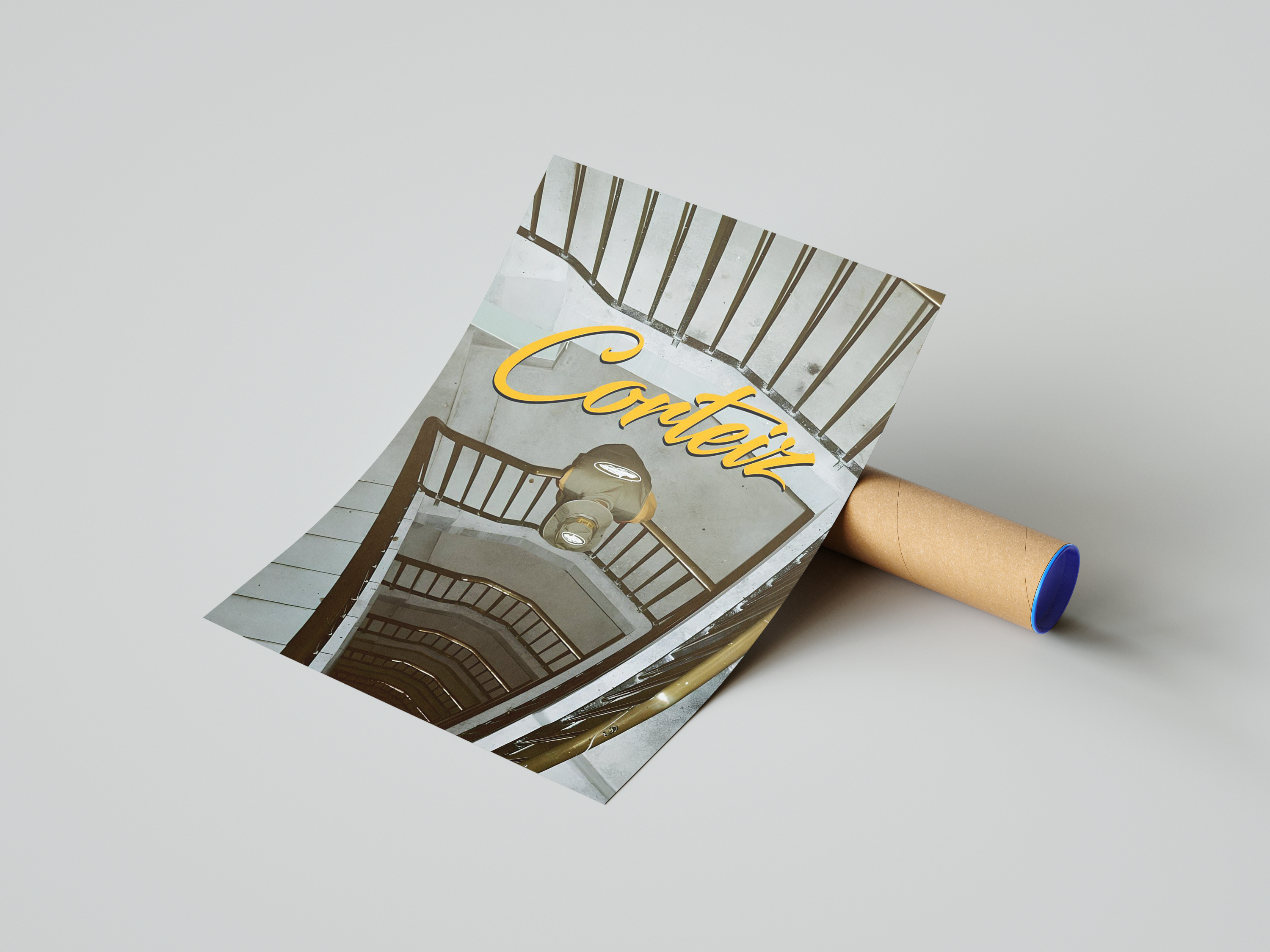 Corteiz Yellow Vintage Poster | Hype Posters