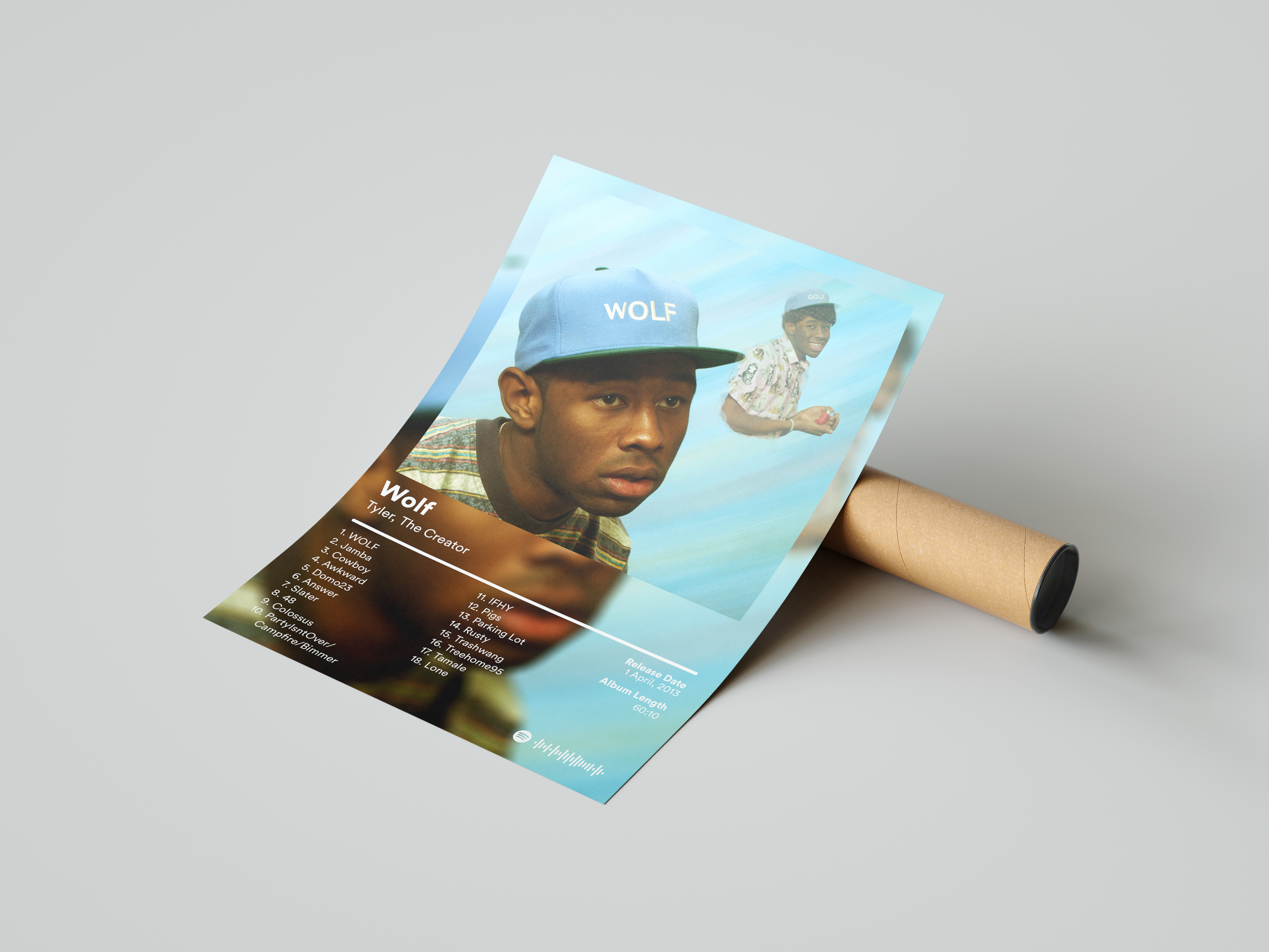 Tyler The Creator 'Wolf' Album Poster | Hype Posters