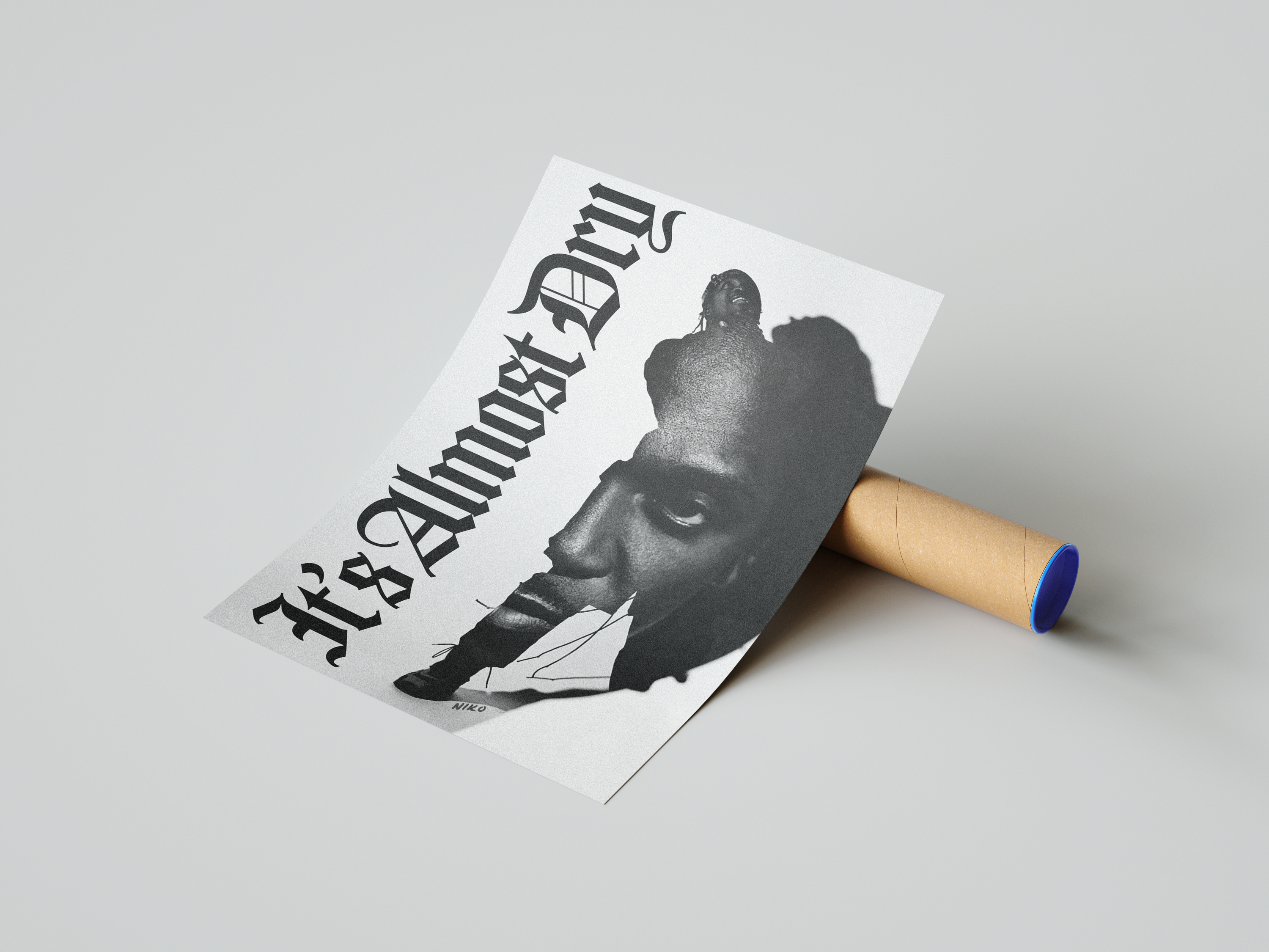 Pusha T 'Almost Dry' Poster | Hype Posters