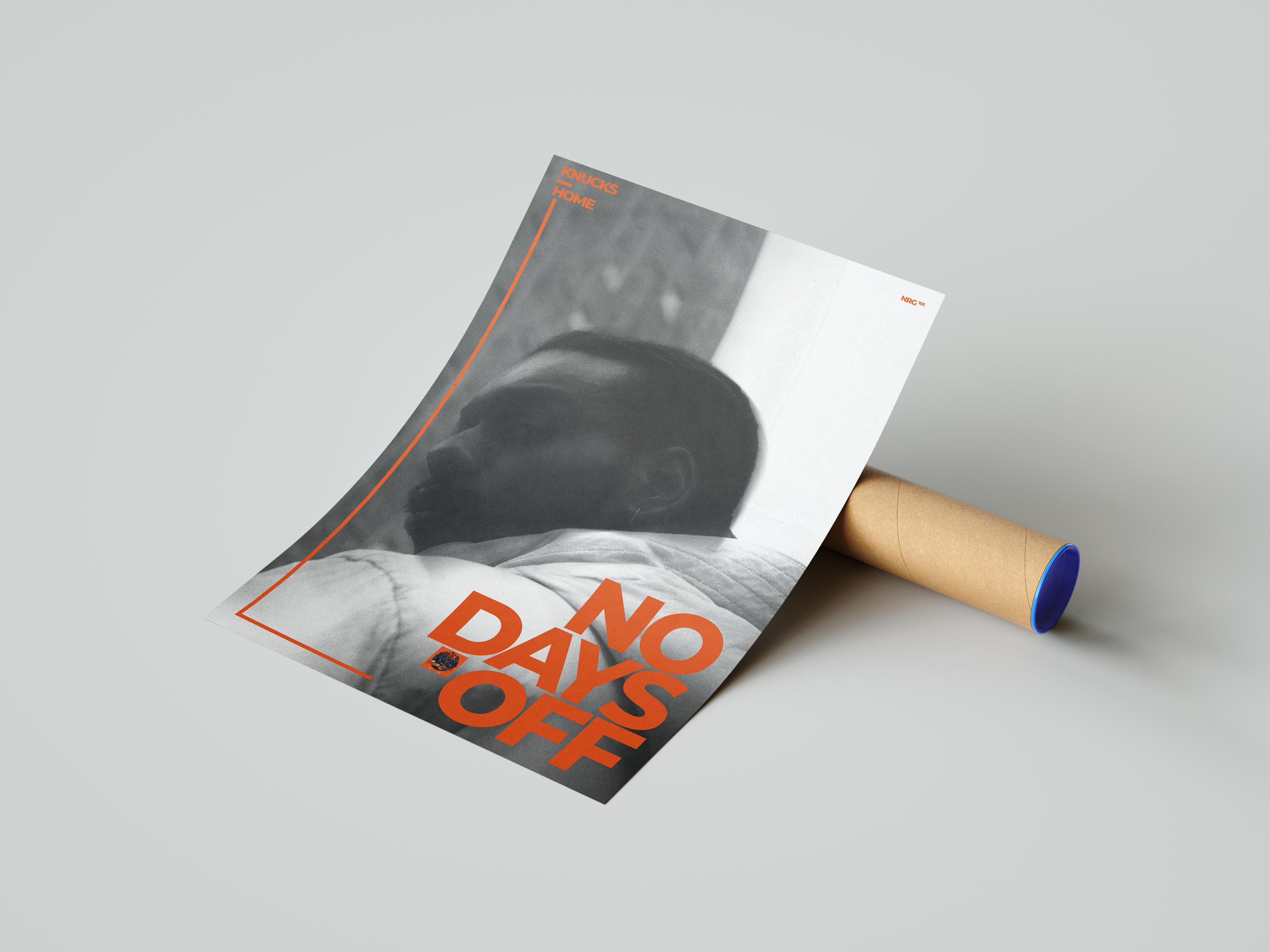 Knucks - No Days Off Poster | Hype Posters