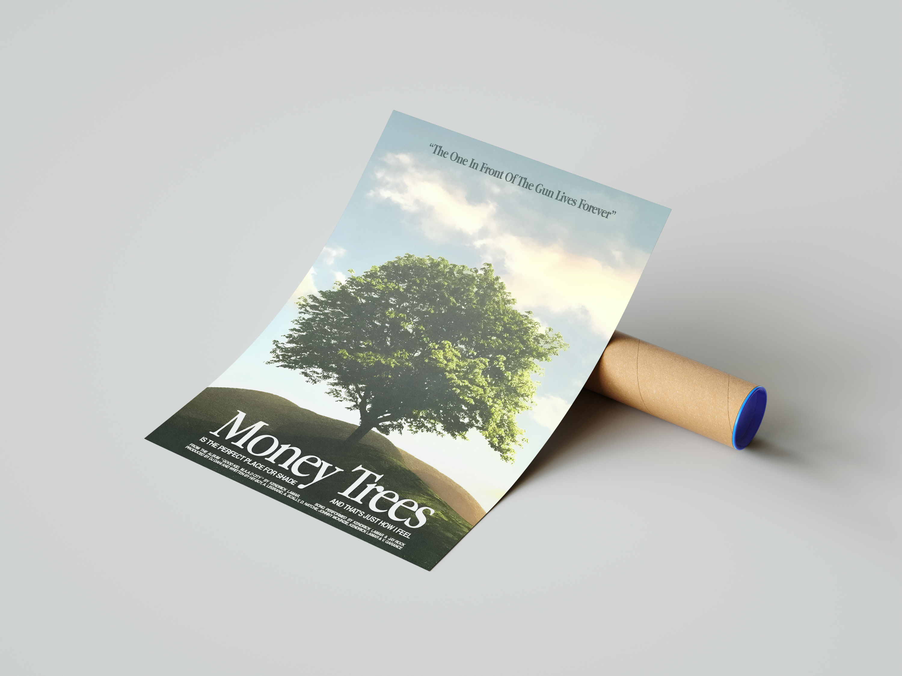 Kendrick Lamar 'Money Trees' Poster | Hype Posters