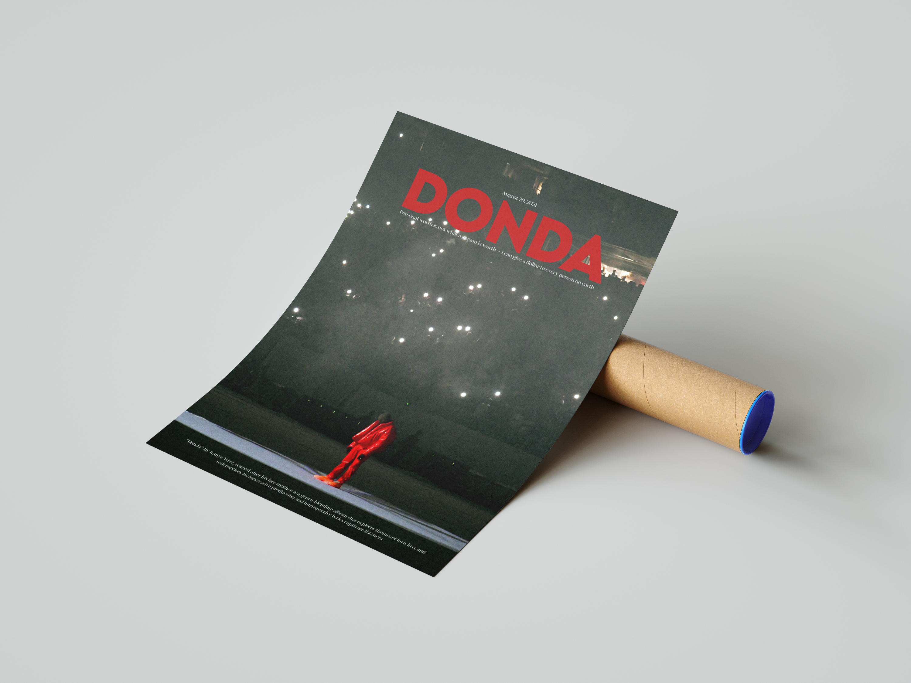 Kanye West 'DONDA' Poster | Hype Posters