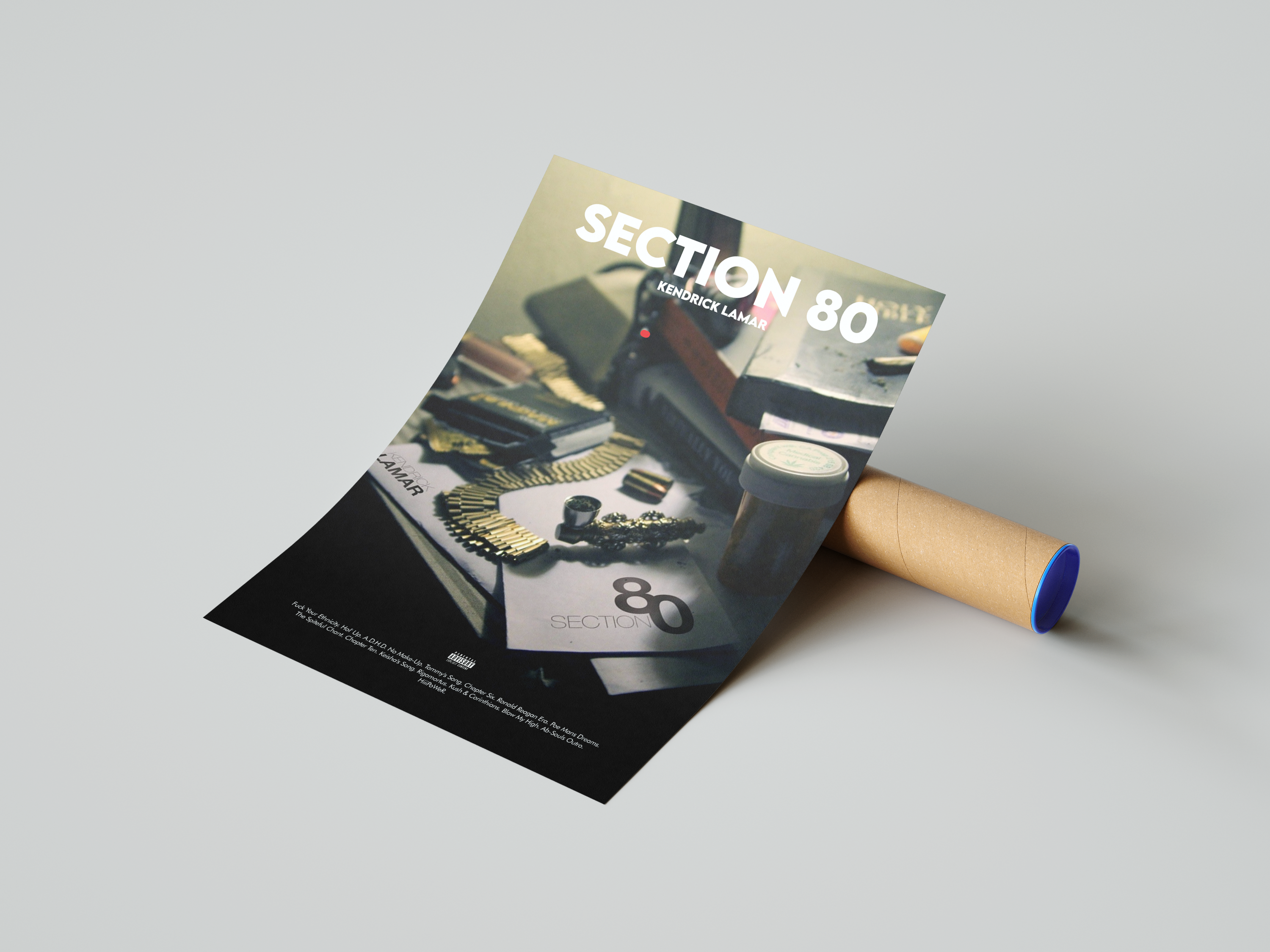 Kendrick Lamar 'Section 80' Poster | Hype Posters