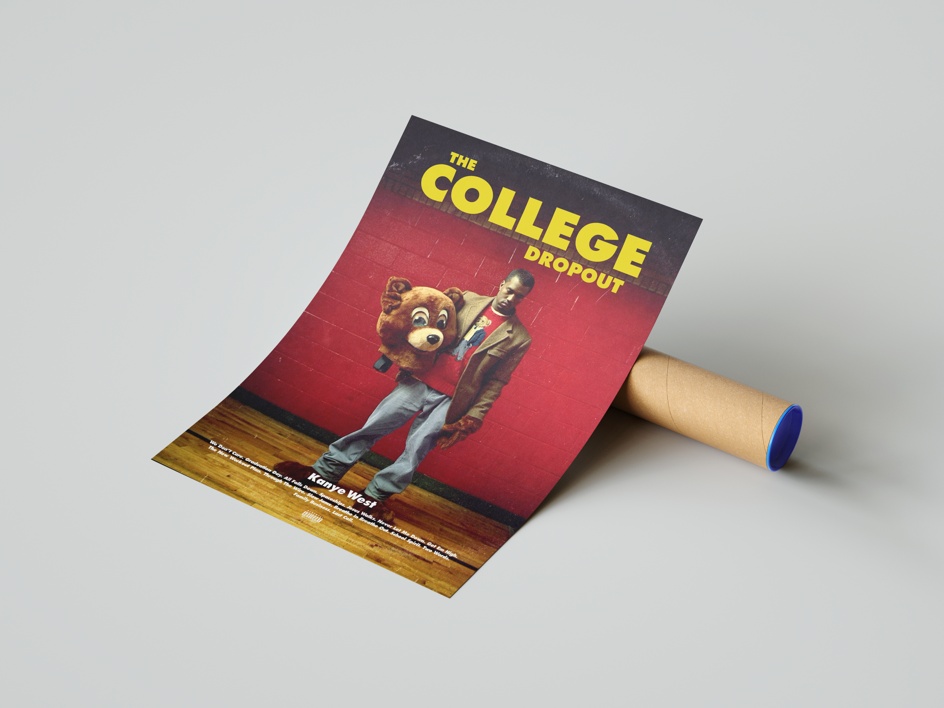 Kanye West 'The College Dropout' V2 Poster | Hype Posters