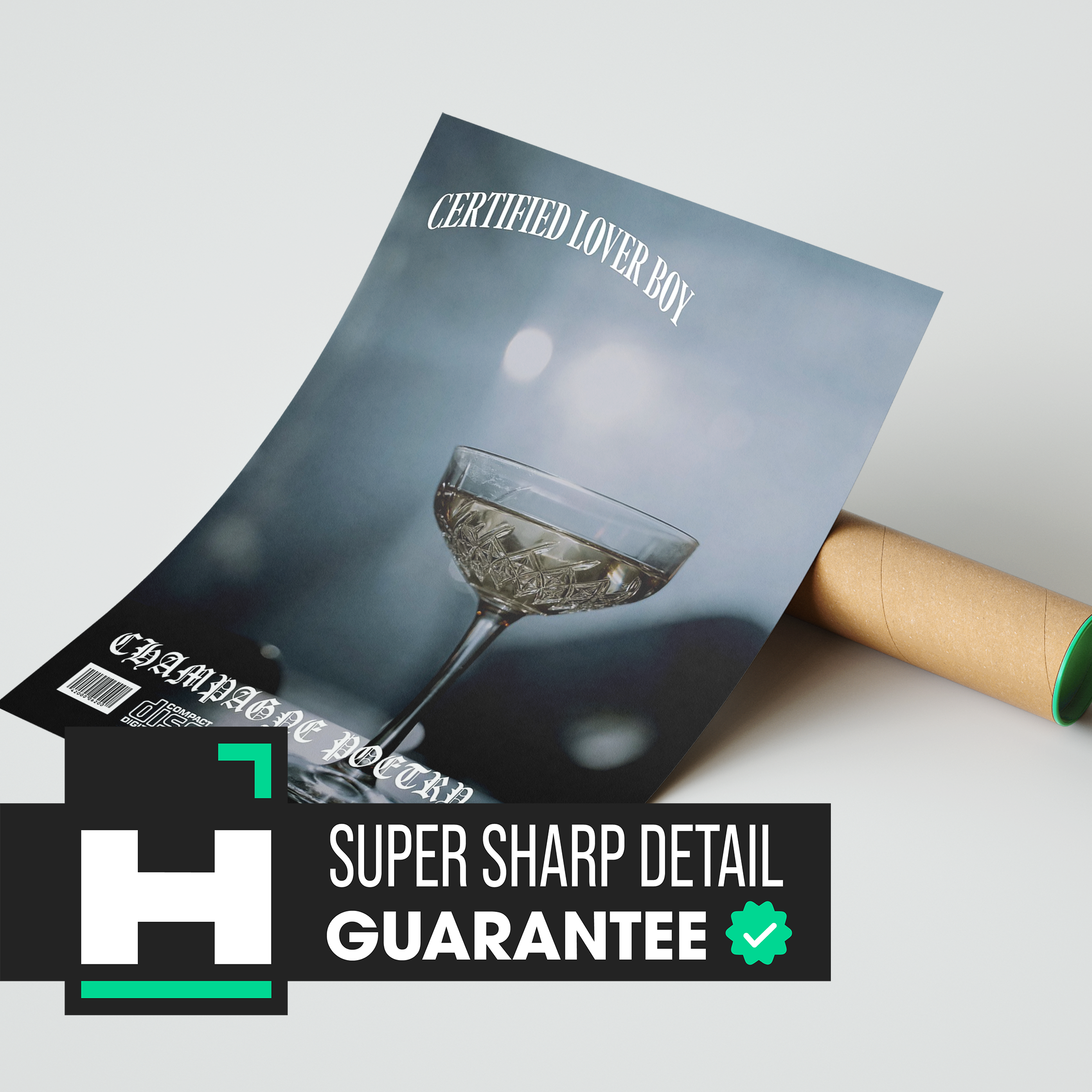 Champagne Poetry CLB Poster | Hype Posters