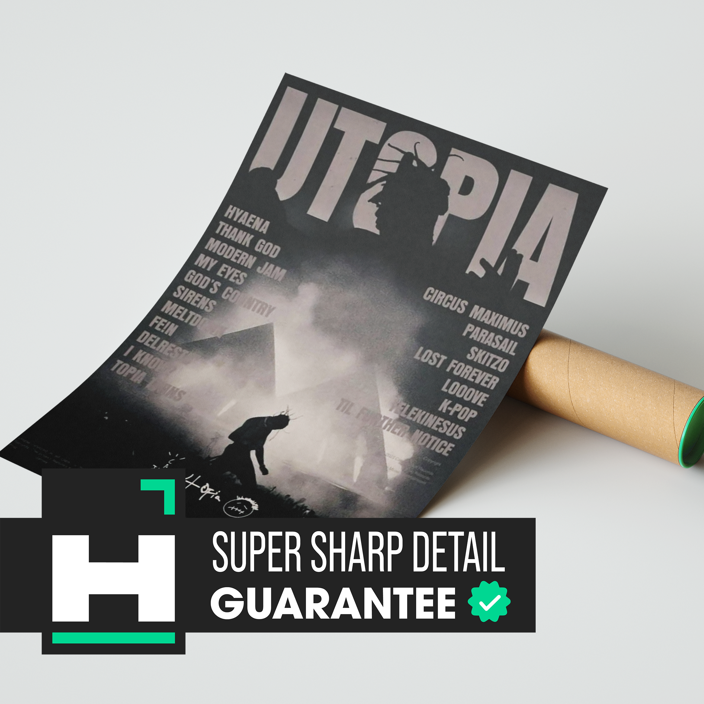 Travis Scott Utopia Poster | Hype Posters