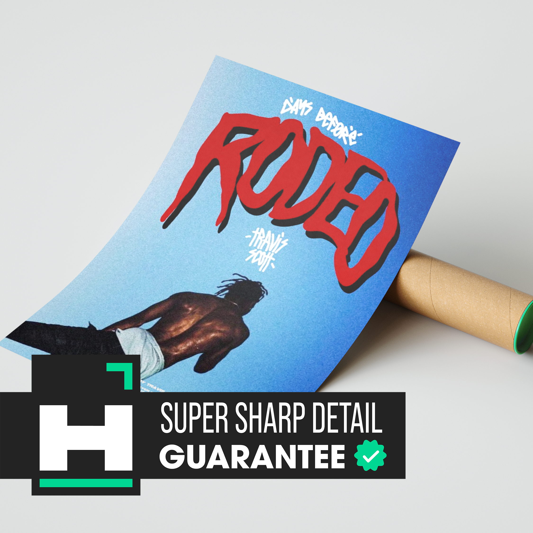 Travis Scott Days Before Rodeo Poster | Hype Posters