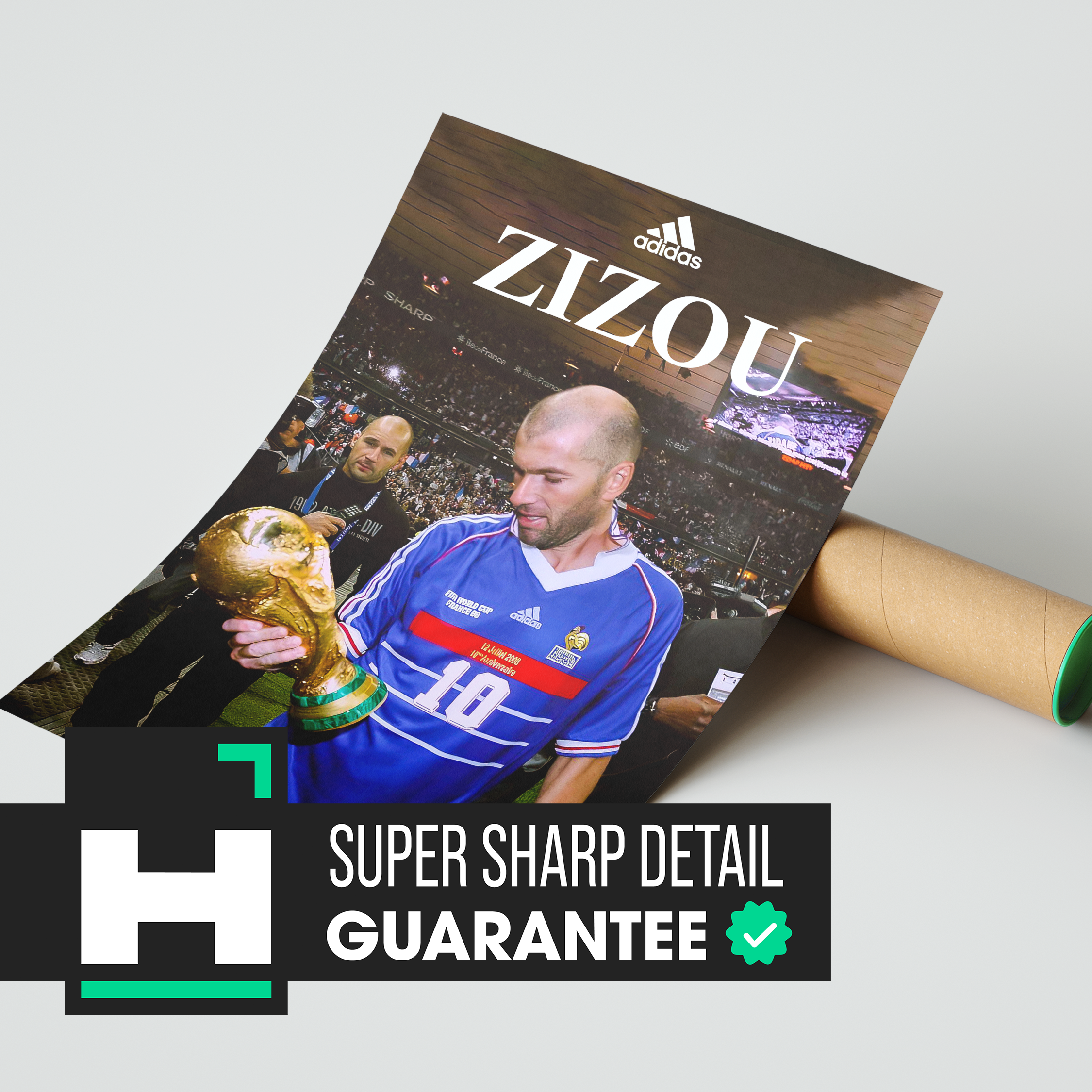Zizou World Cup Poster | Hype Posters