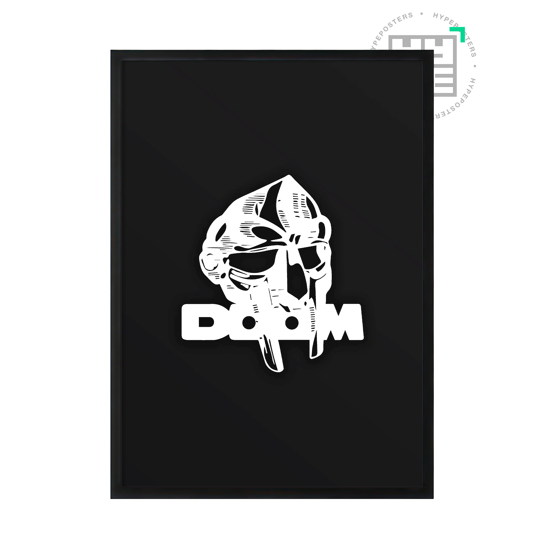 MF Doom Mask Poster | Hype Posters