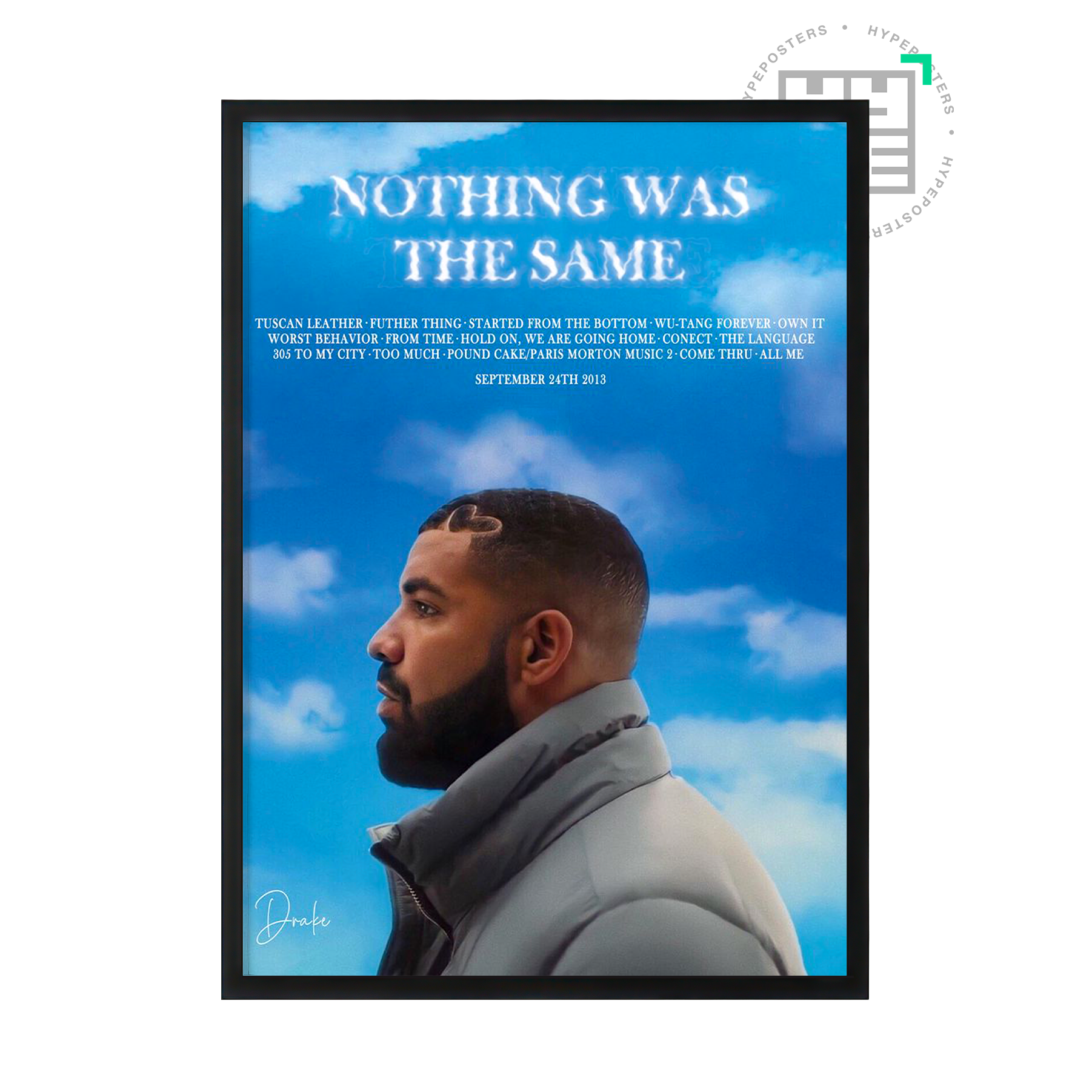 Drake Nothing Was The Same Poster | Hype Posters
