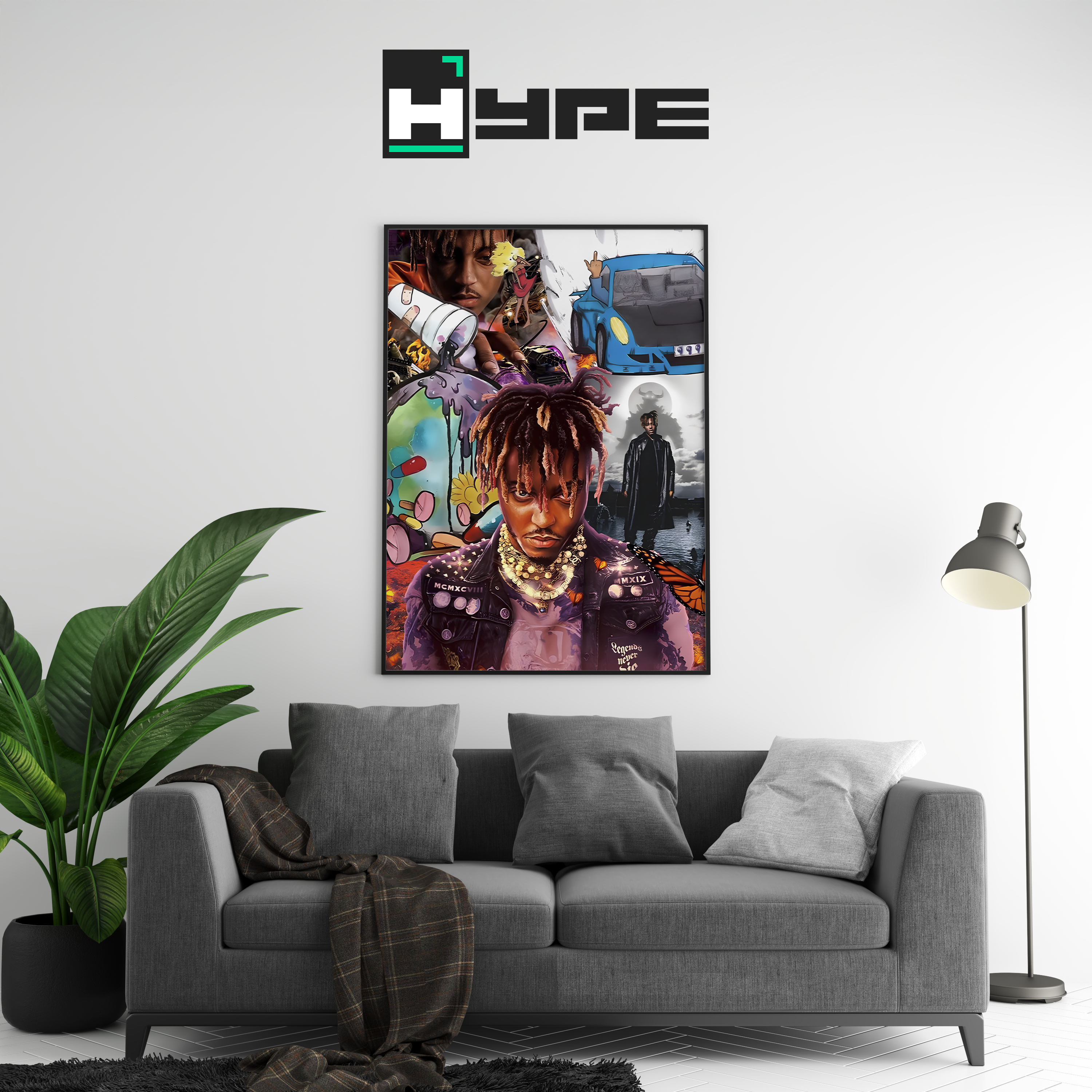 Juice WRLD 'LEGACY' Poster | Hype Posters