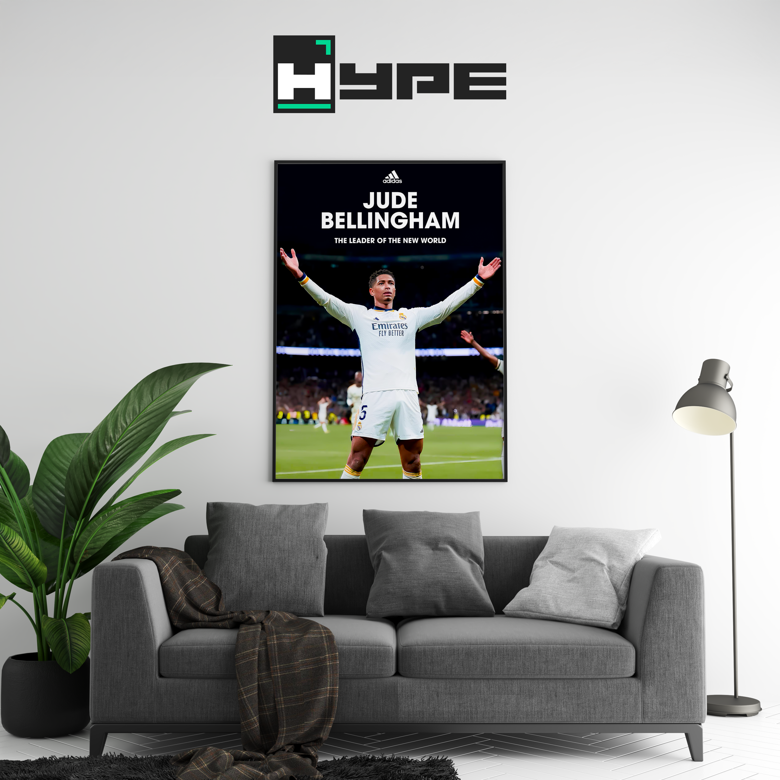 Jude Bellingham 'Leader' Poster | Hype Posters