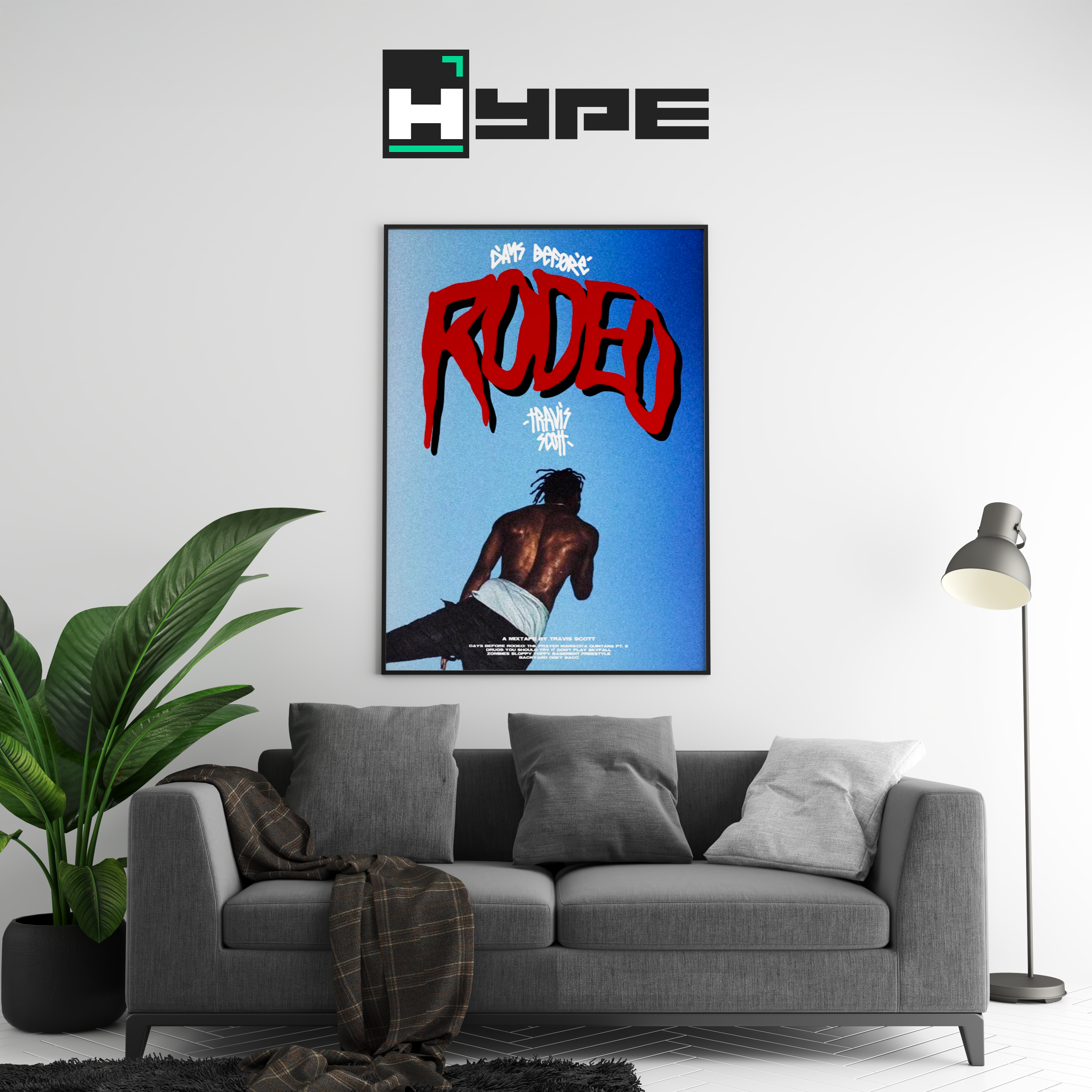 Travis Scott Days Before Rodeo Poster | Hype Posters