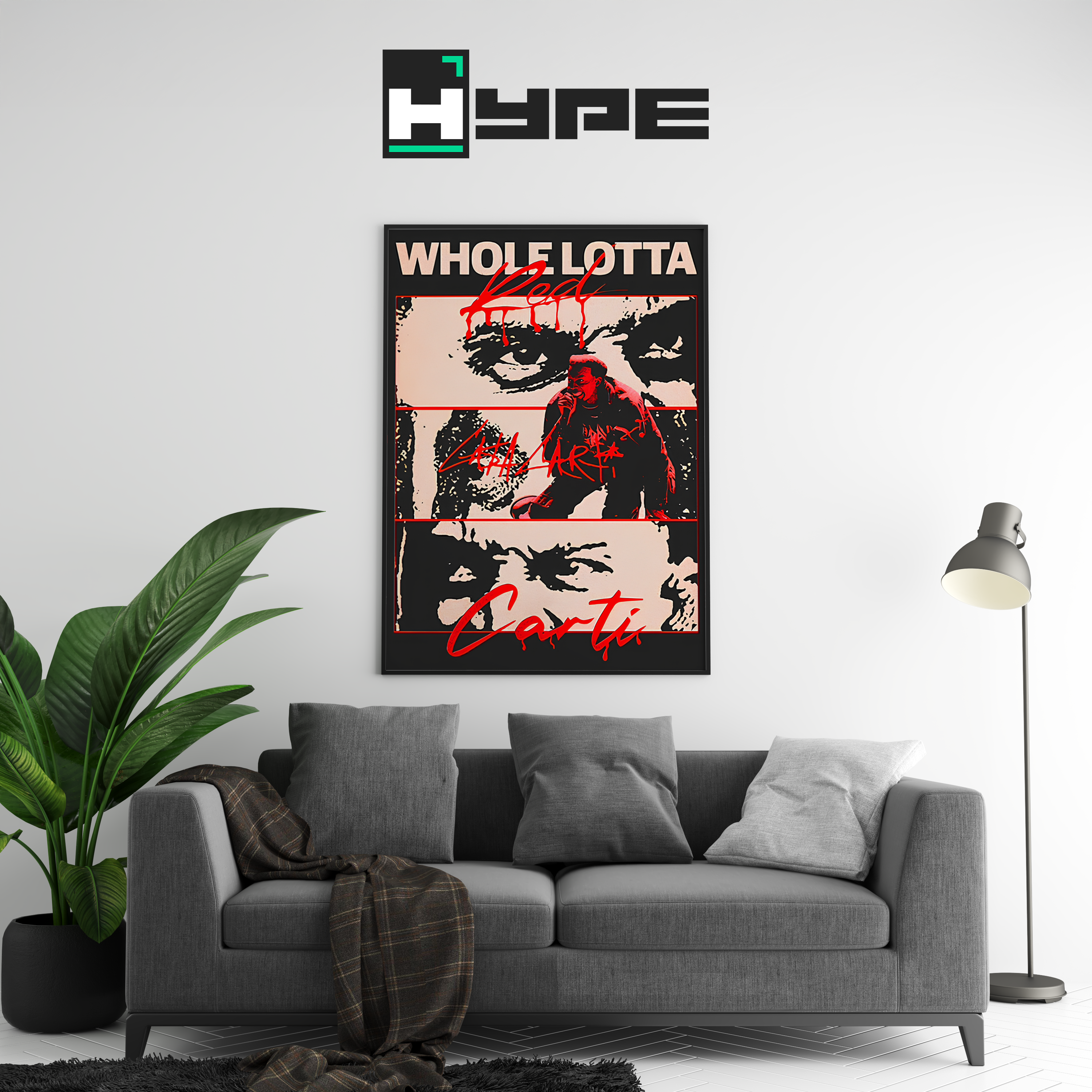 Playboi Carti Whole Lotta Red Poster