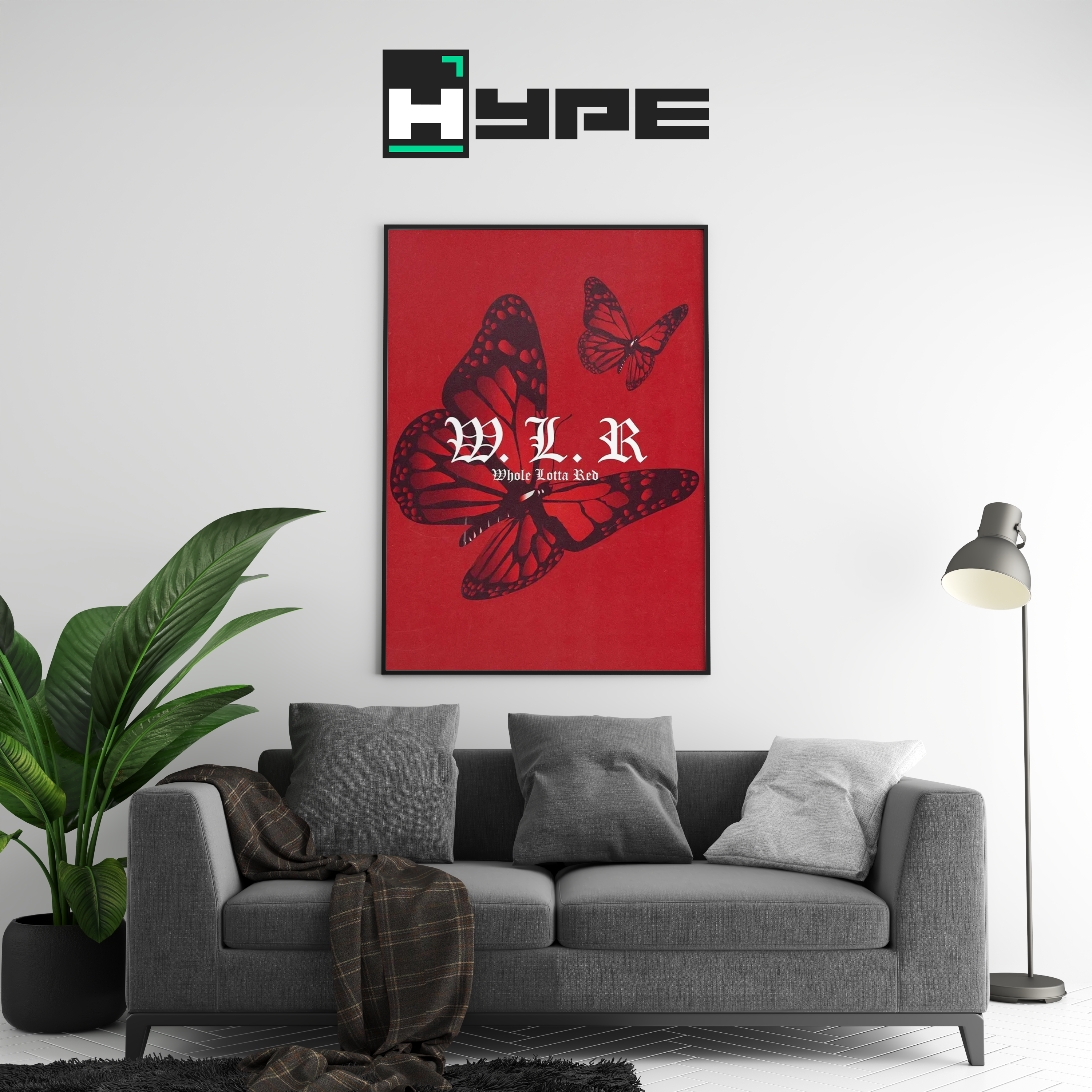 Playboi Carti Whole Lotta Red Poster