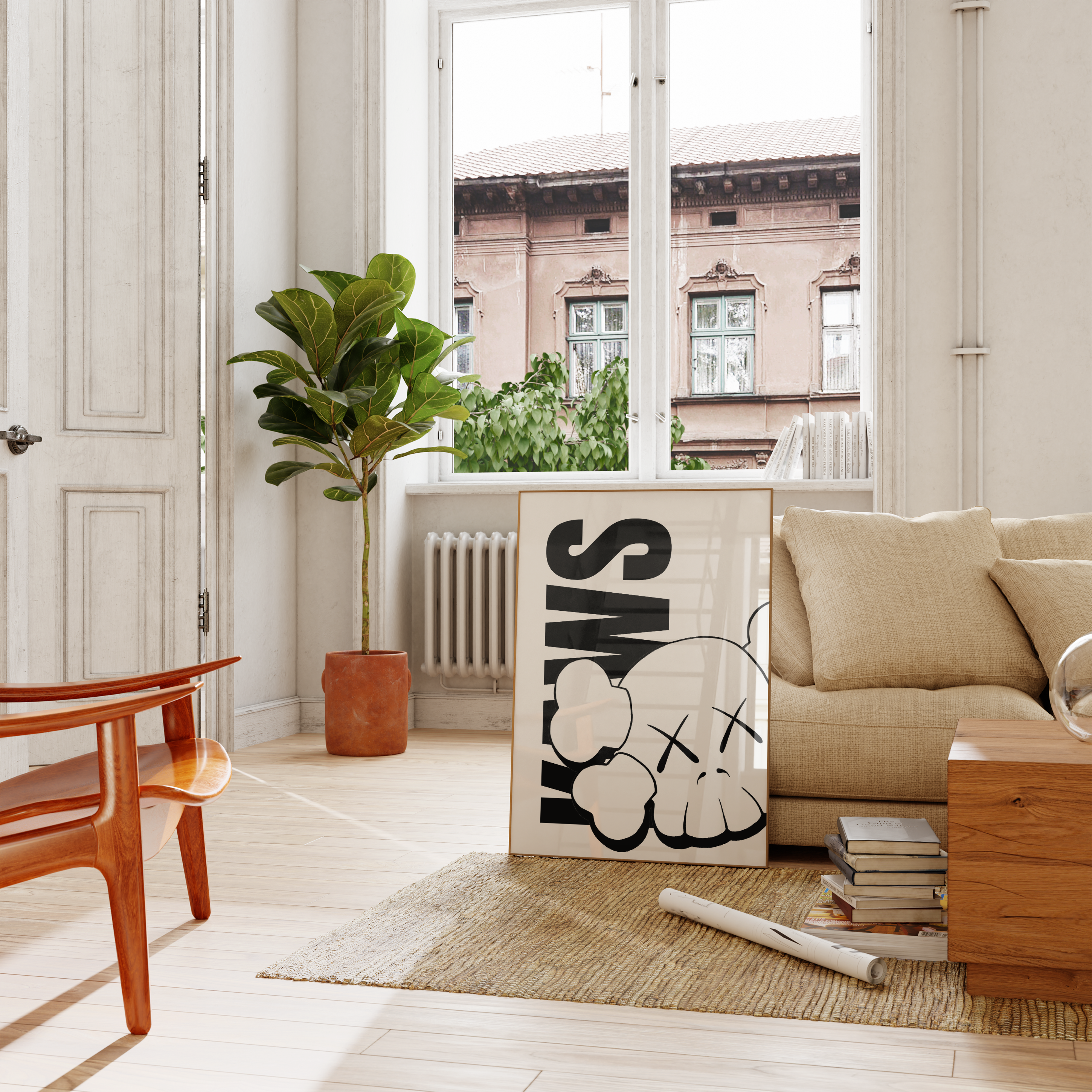 KAWS Aesthetic Poster Set | Hype Posters