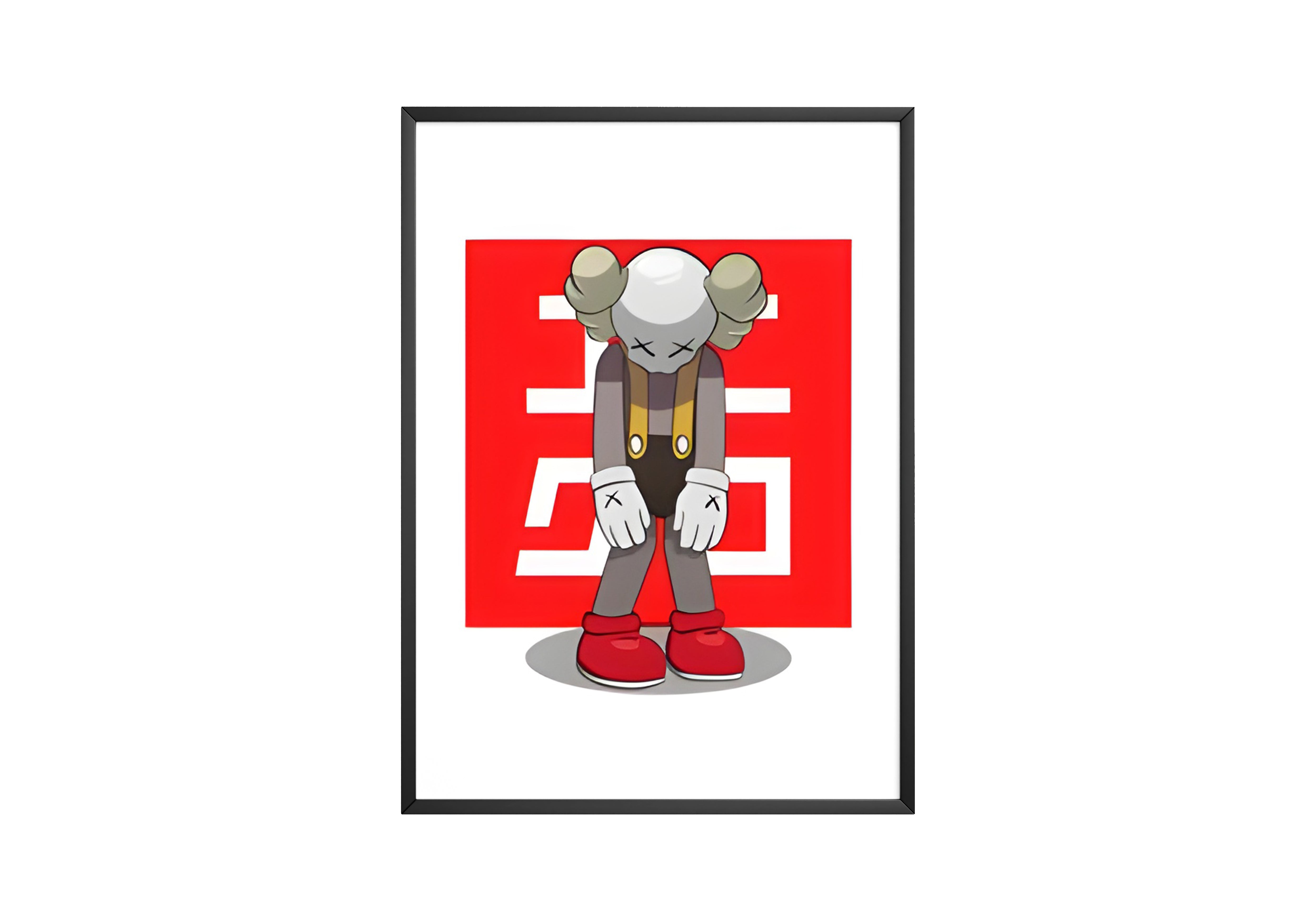 Kaws Sad Square Poster | Hype Posters