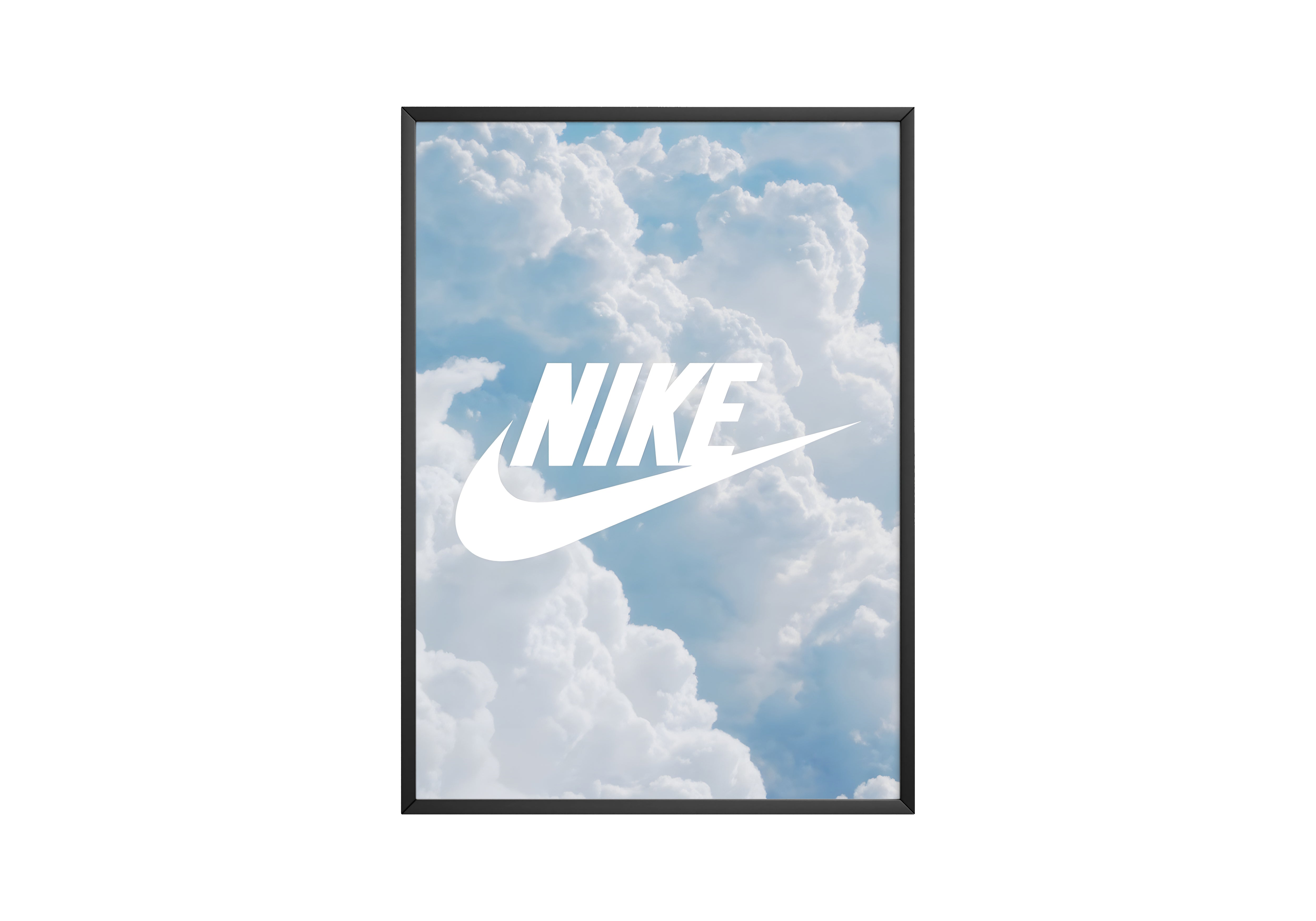 Nike Clouds Poster | Hype Posters