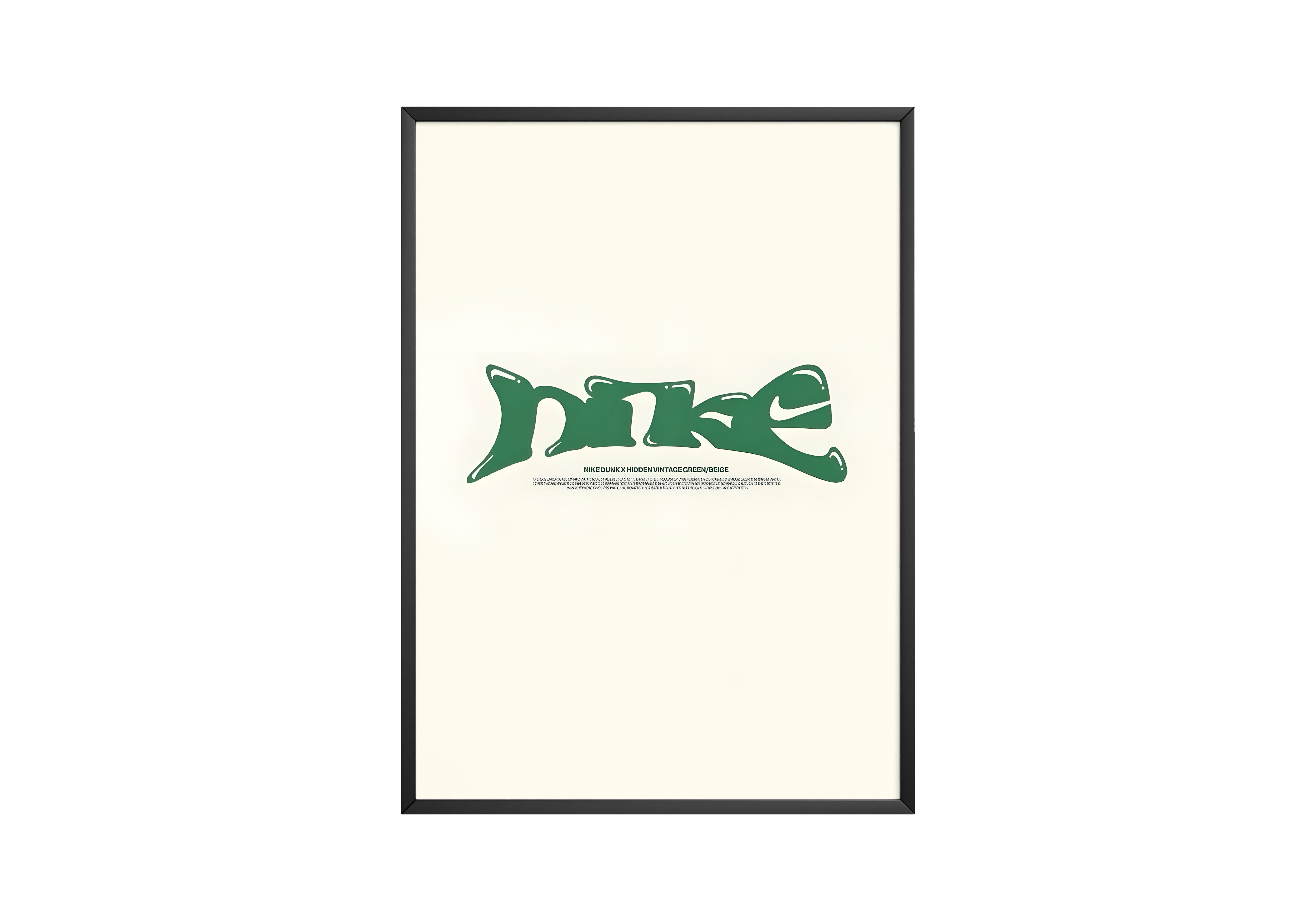 Nike Green Poster | Hype Posters