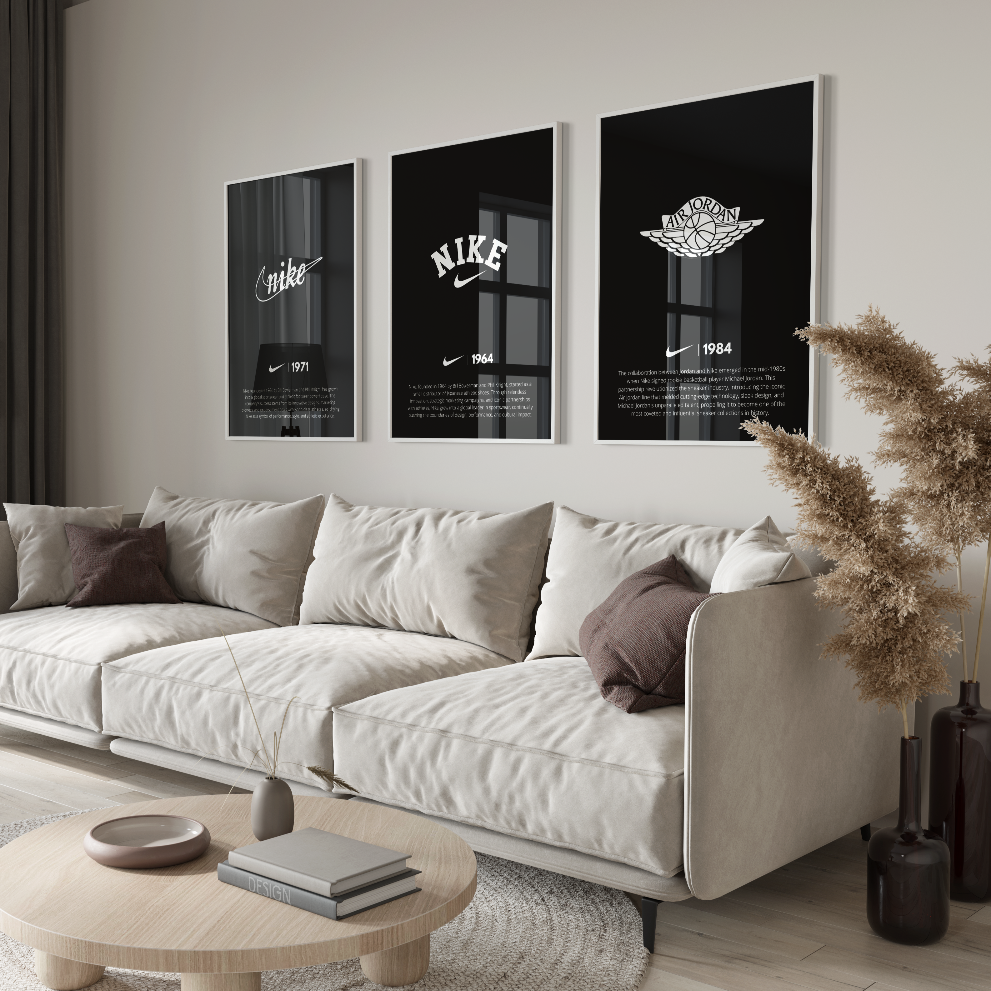 Nike "Through The Years" Poster Set | Hype Posters