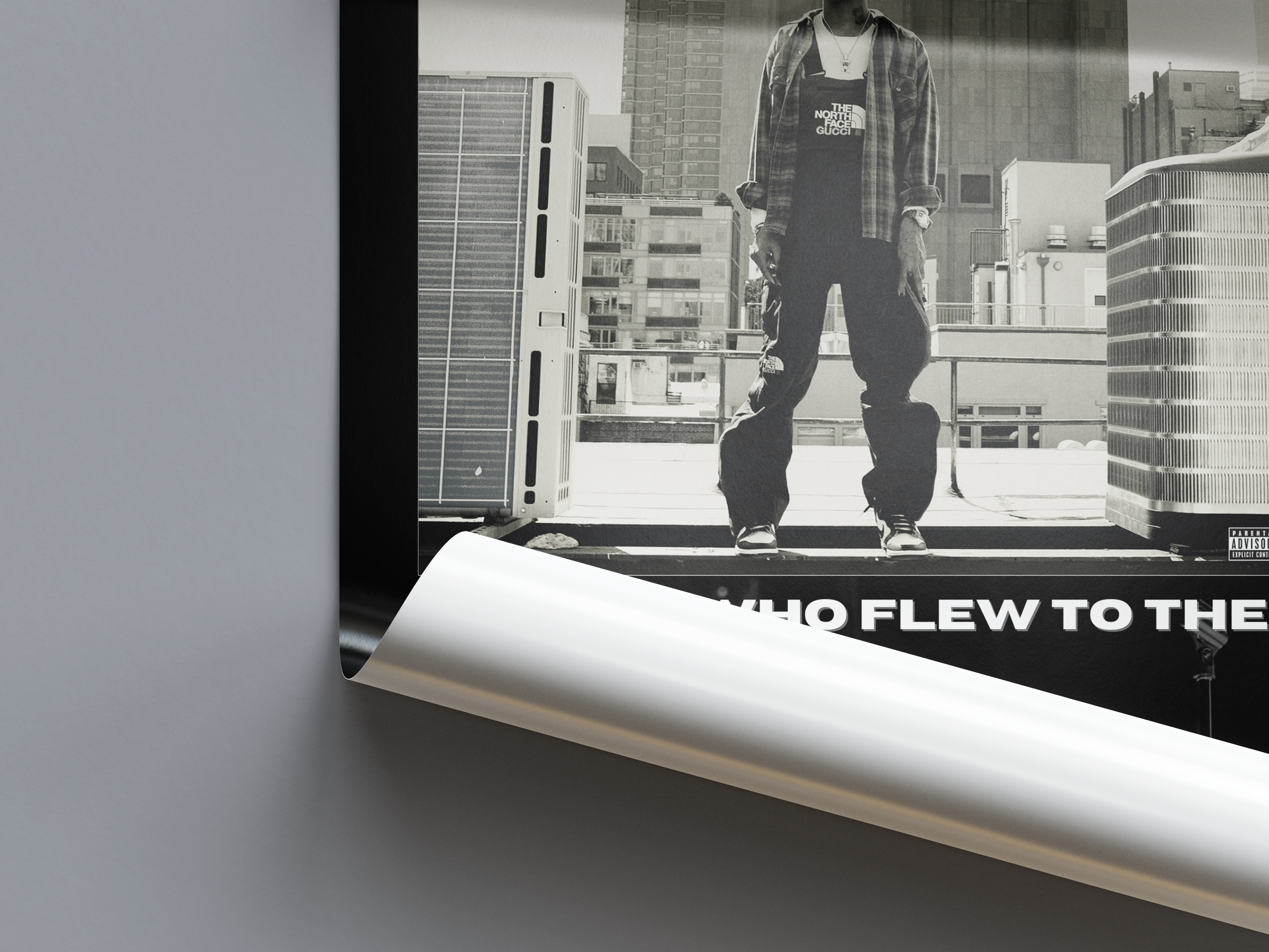 Kid Cudi 'The Boy Who Flew To The Moon (Vol. 1)' Album Poster | Hype Posters