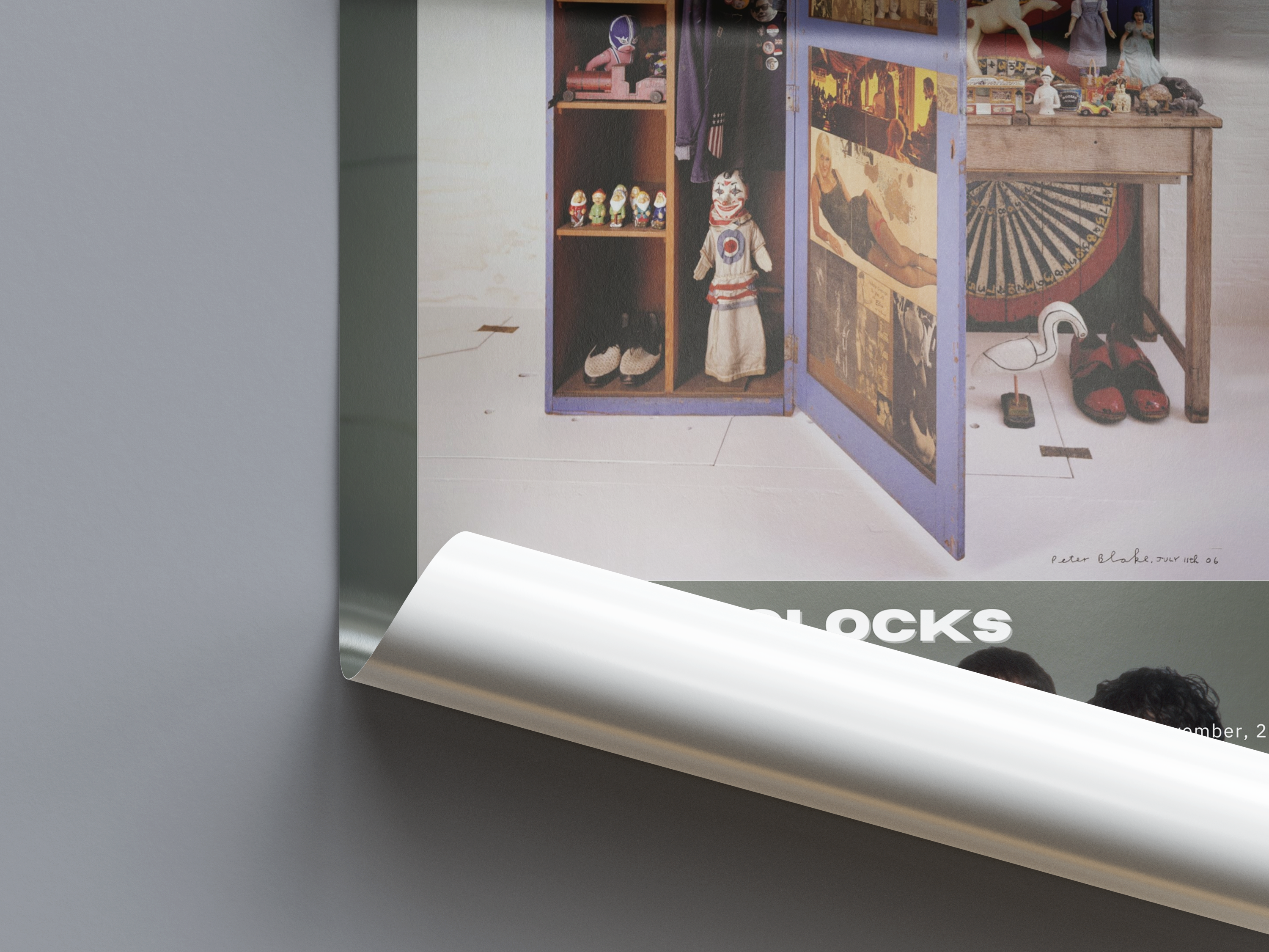 Oasis 'Stop The Clocks' Album Poster | Hype Posters
