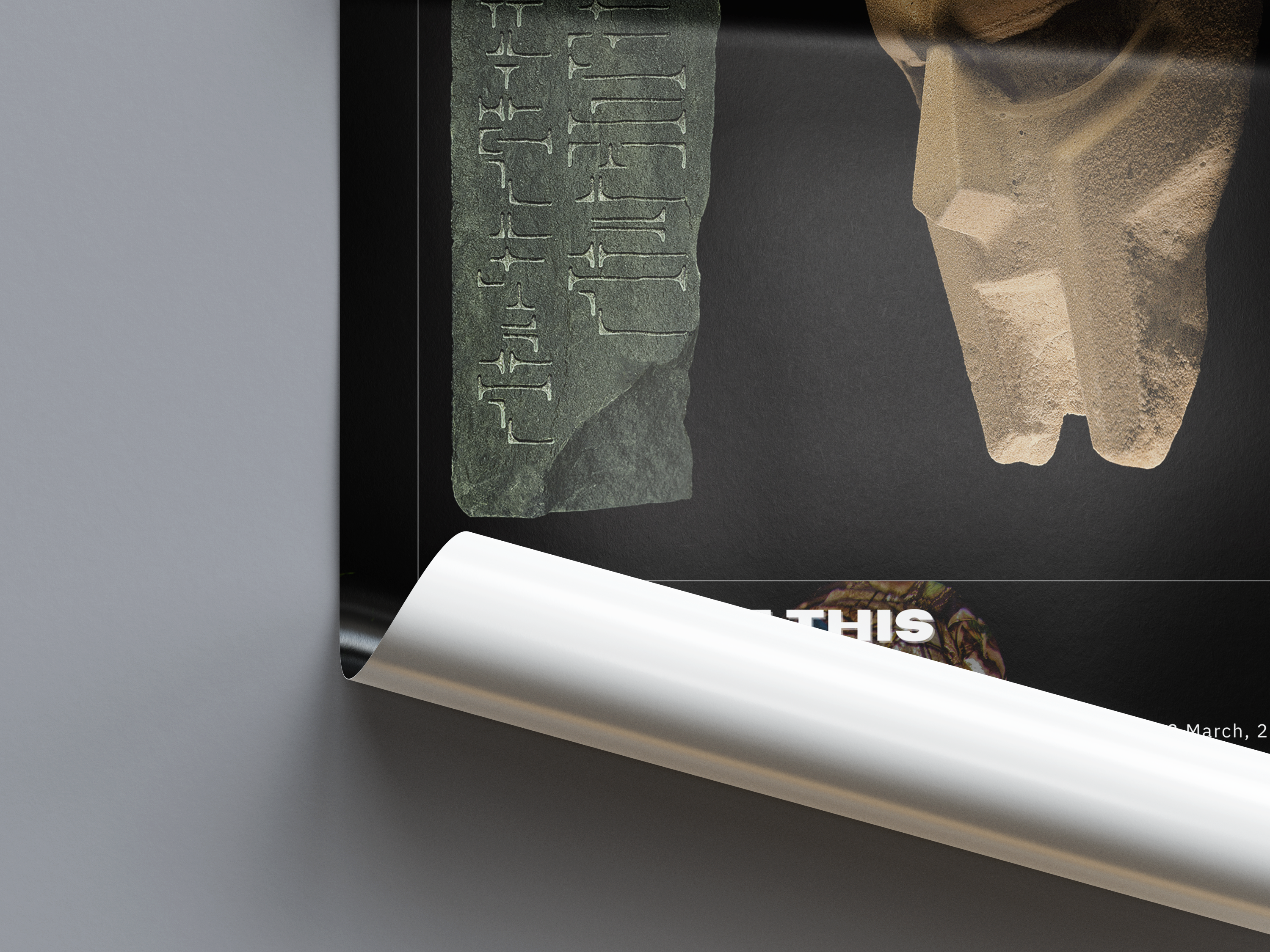 MF DOOM 'BORN LIKE THIS' Album Poster | Hype Posters