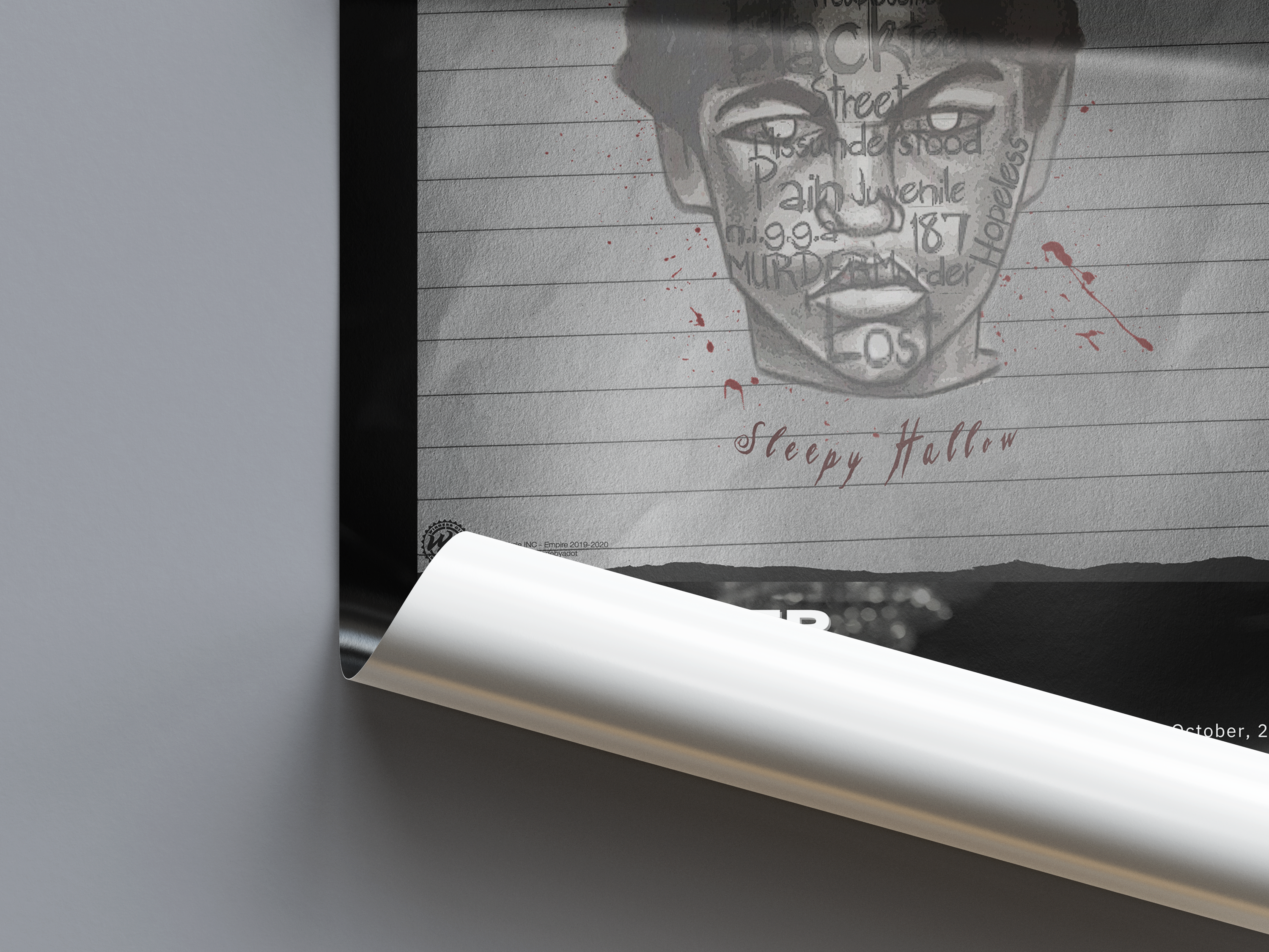 Sleepy Hallow 'Dont Sleep' Album Poster | Hype Posters