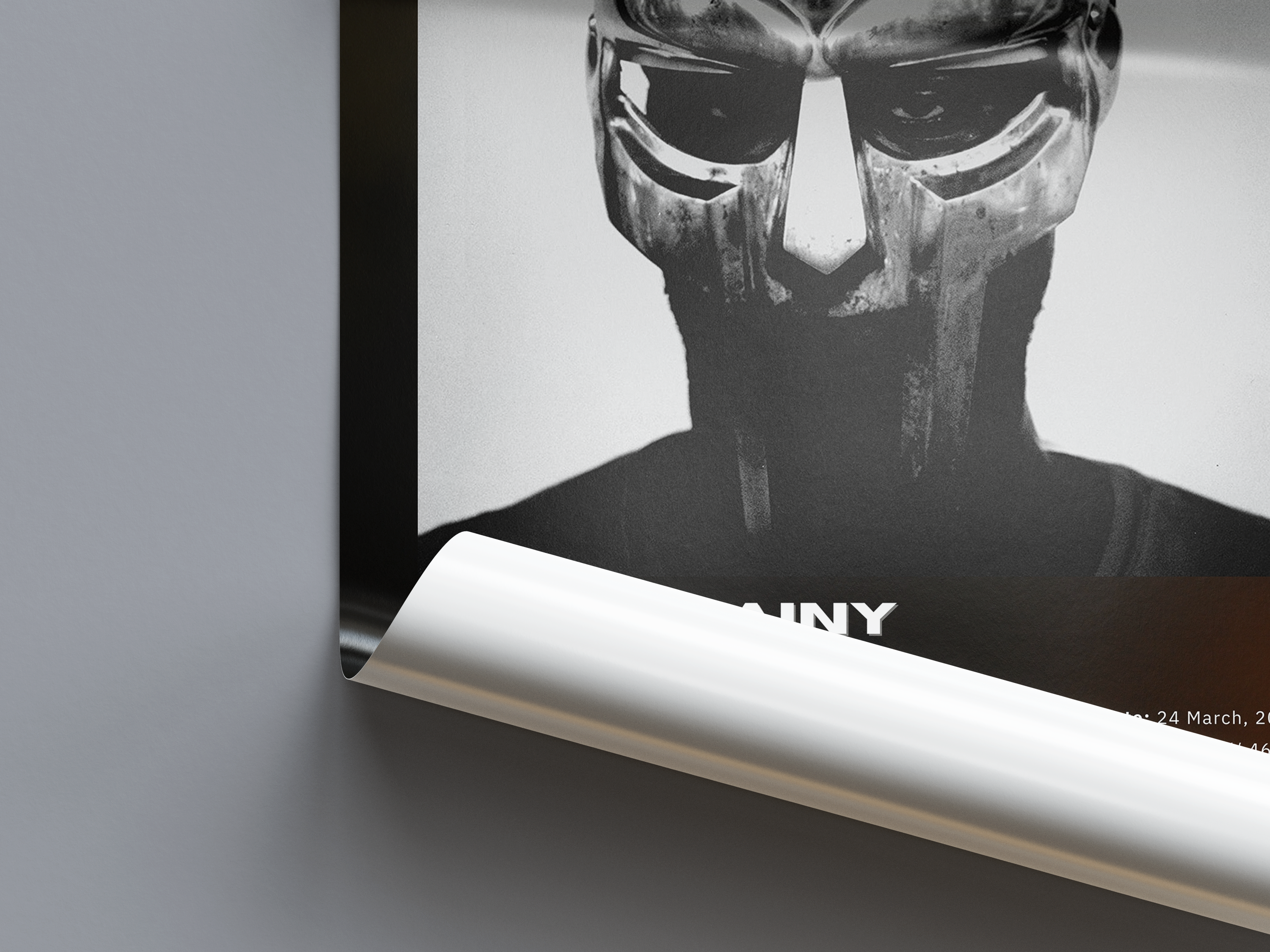 MF DOOM 'Madvillainy' Album Poster | Hype Posters