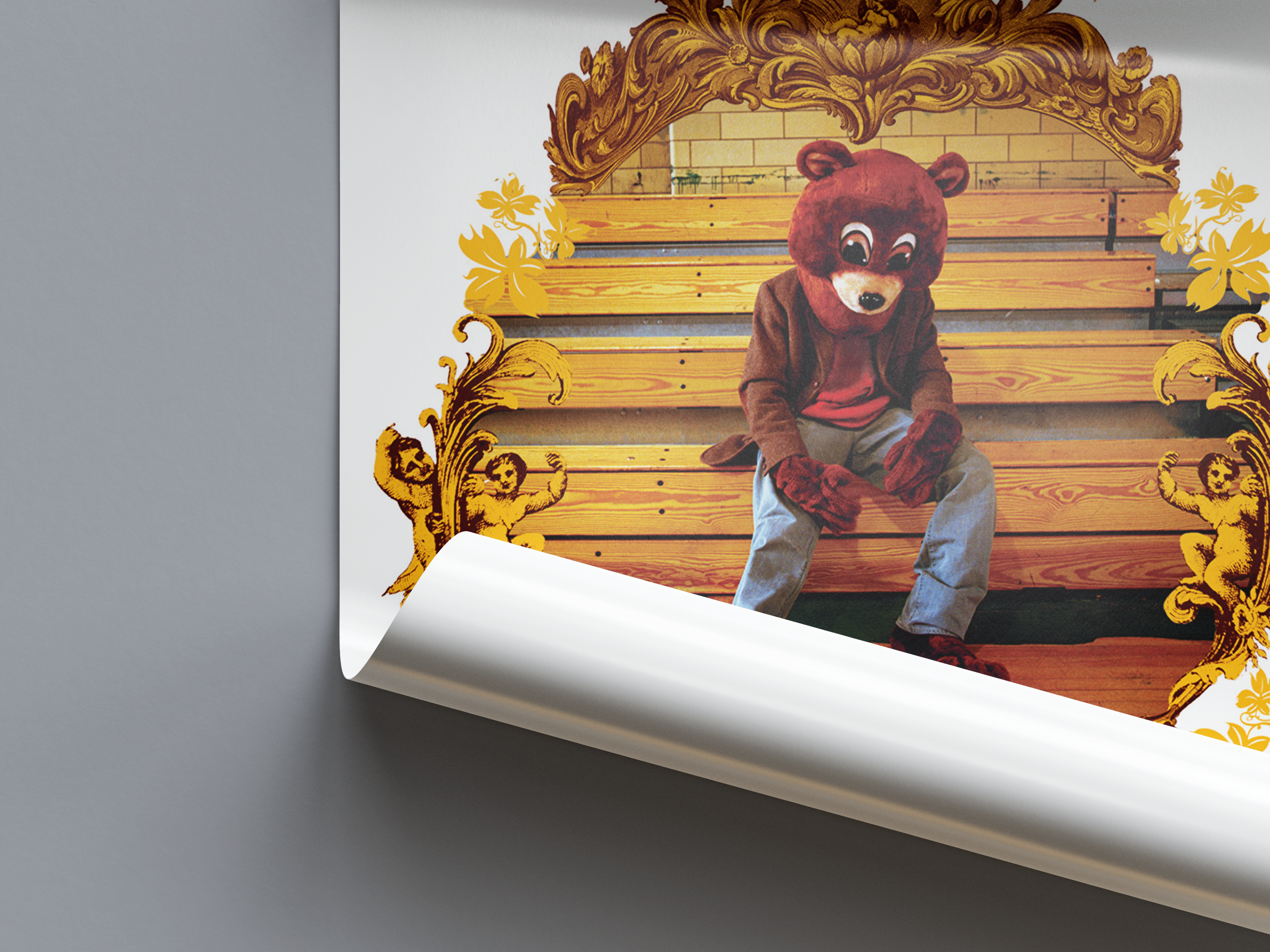 Kanye West 'The College Dropout' Spotify Poster | Hype Posters