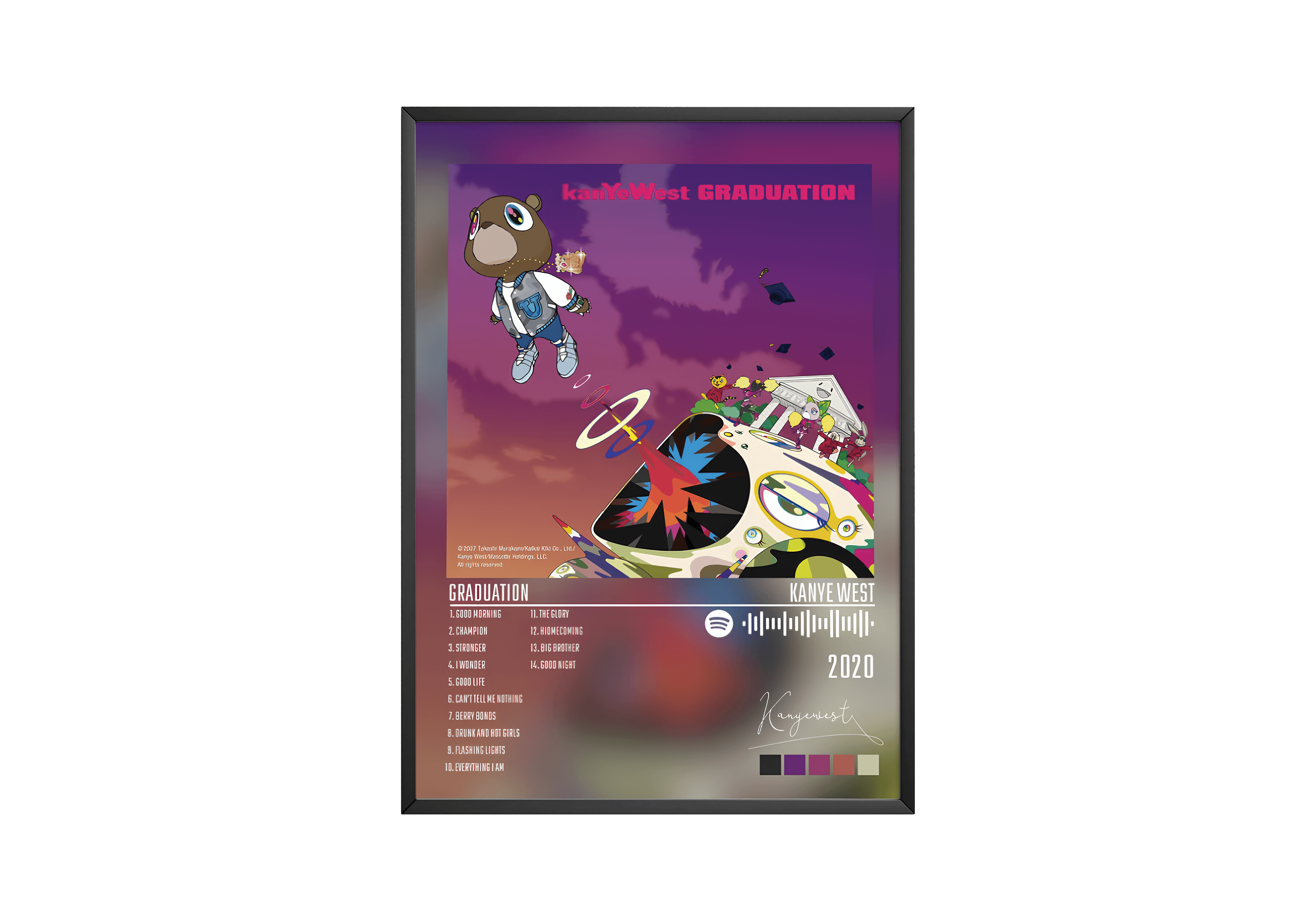 Kayne West - Graduation | Hype Posters