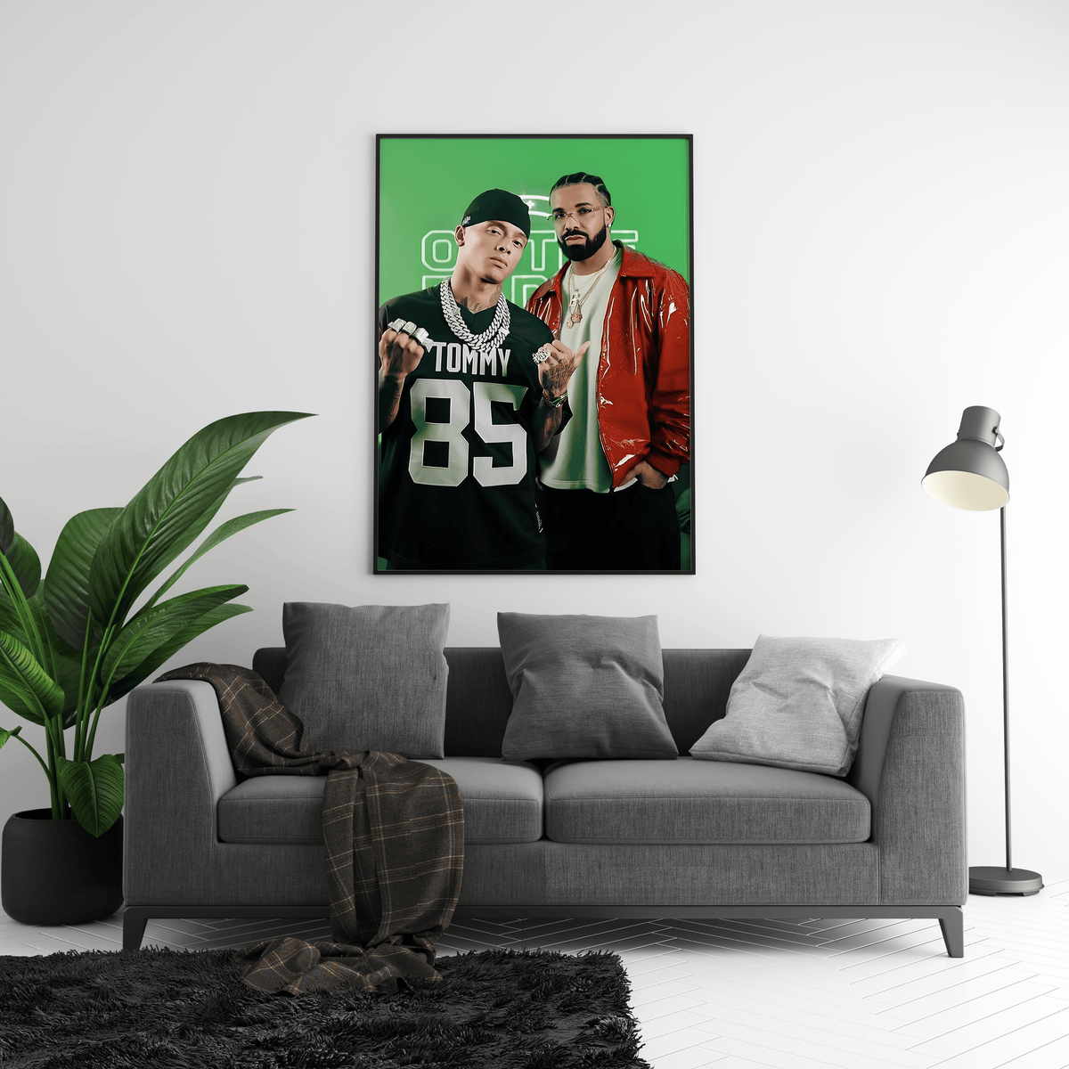 Central Cee & Drake Poster - Posters, Prints & Wall Art | HYPE Posters