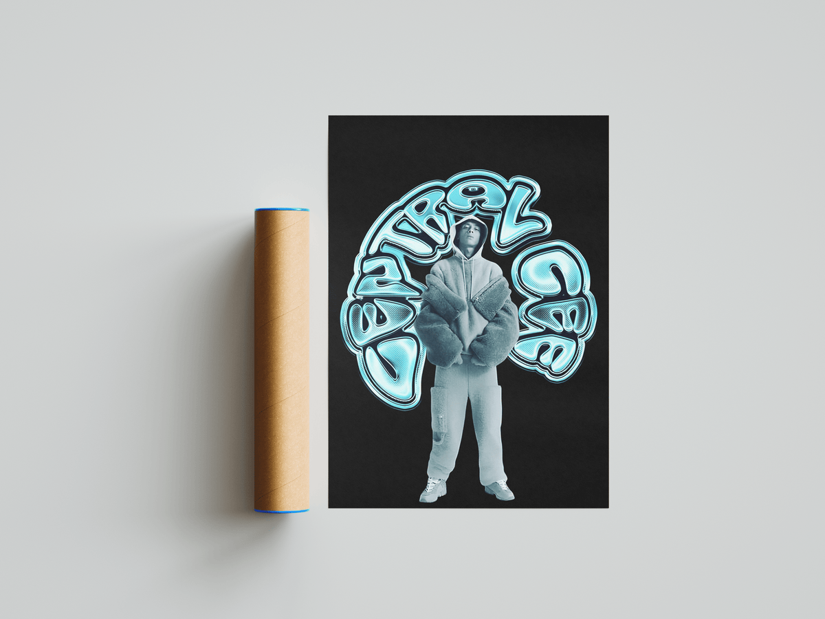 Central Cee 'Focus' Poster - Posters, Prints & Wall Art | HYPE Posters