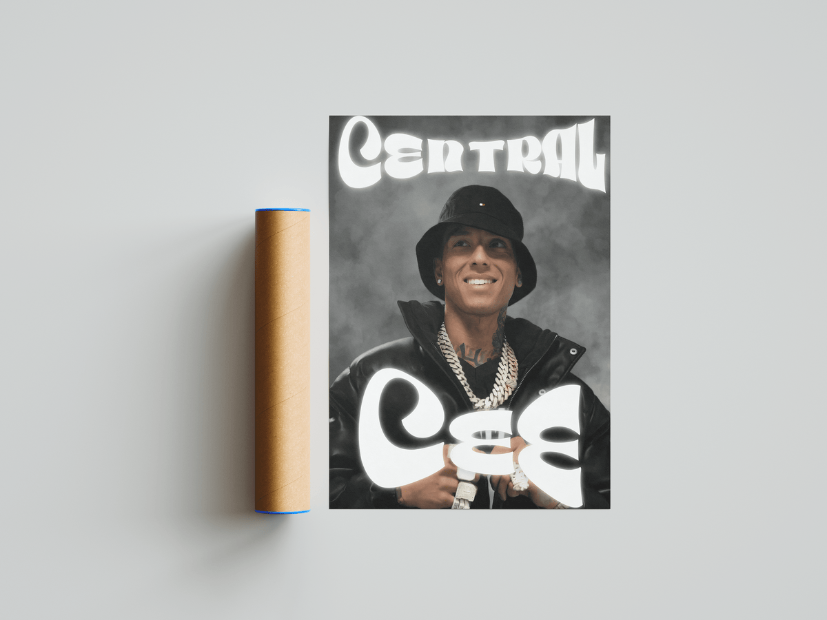 Central Cee 'Glow' Poster - Posters, Prints & Wall Art | HYPE Posters