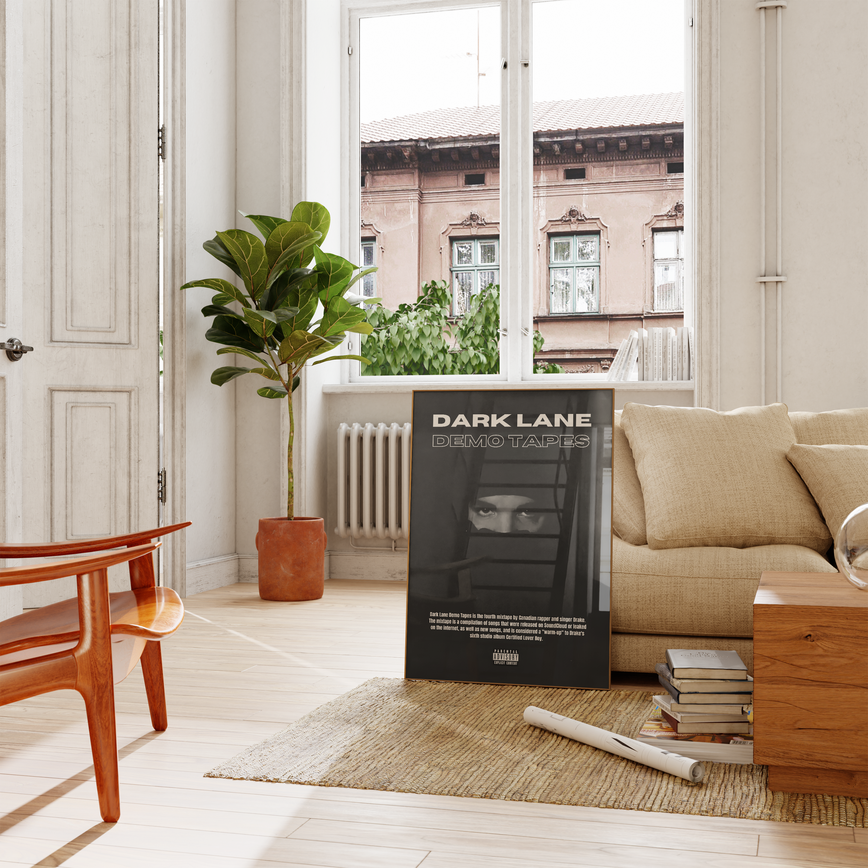 Drake 'Dark Lane' Aesthetic Poster Set | Hype Posters