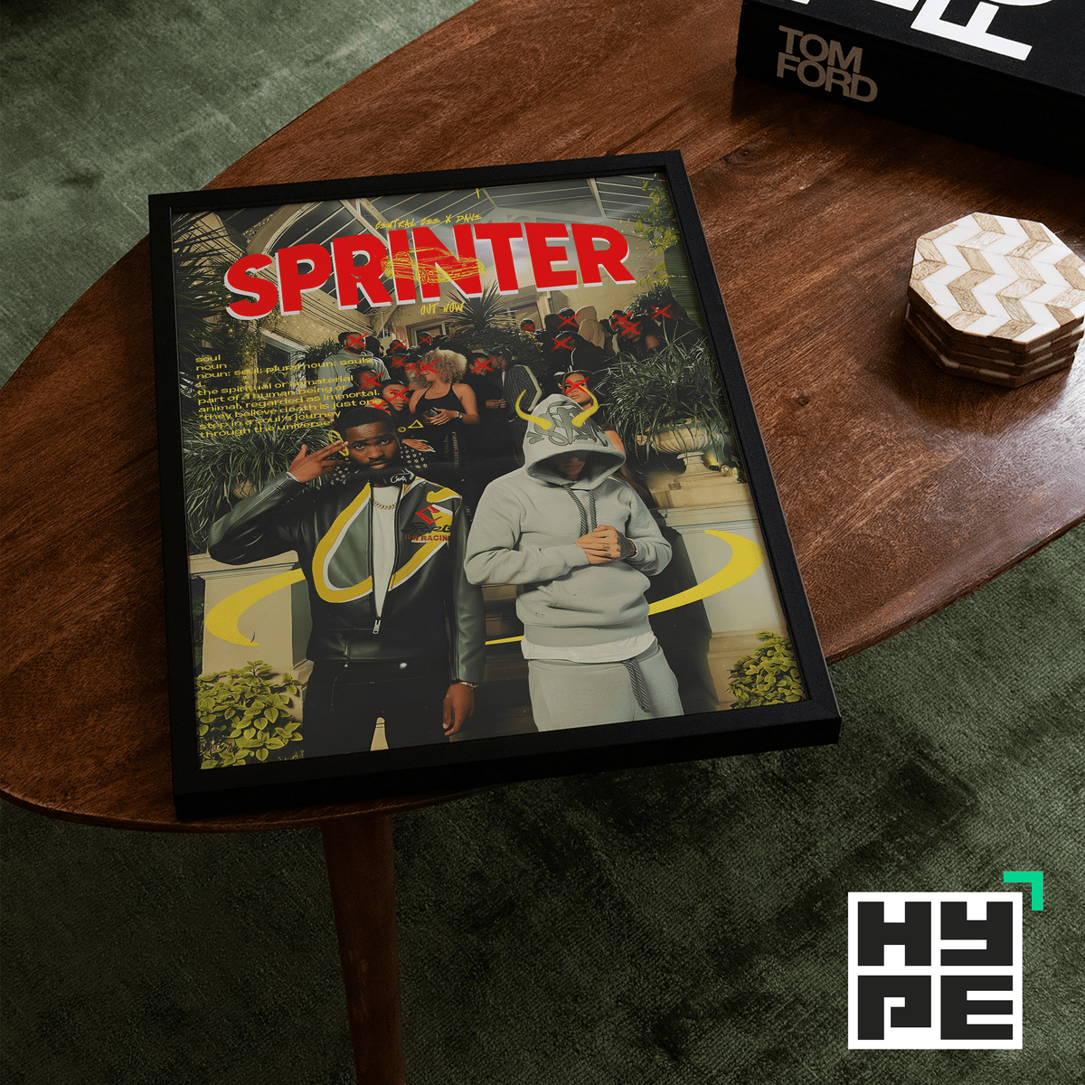 Dave & Central Cee Sprinter Poster - Posters, Prints & Wall Art | HYPE Posters