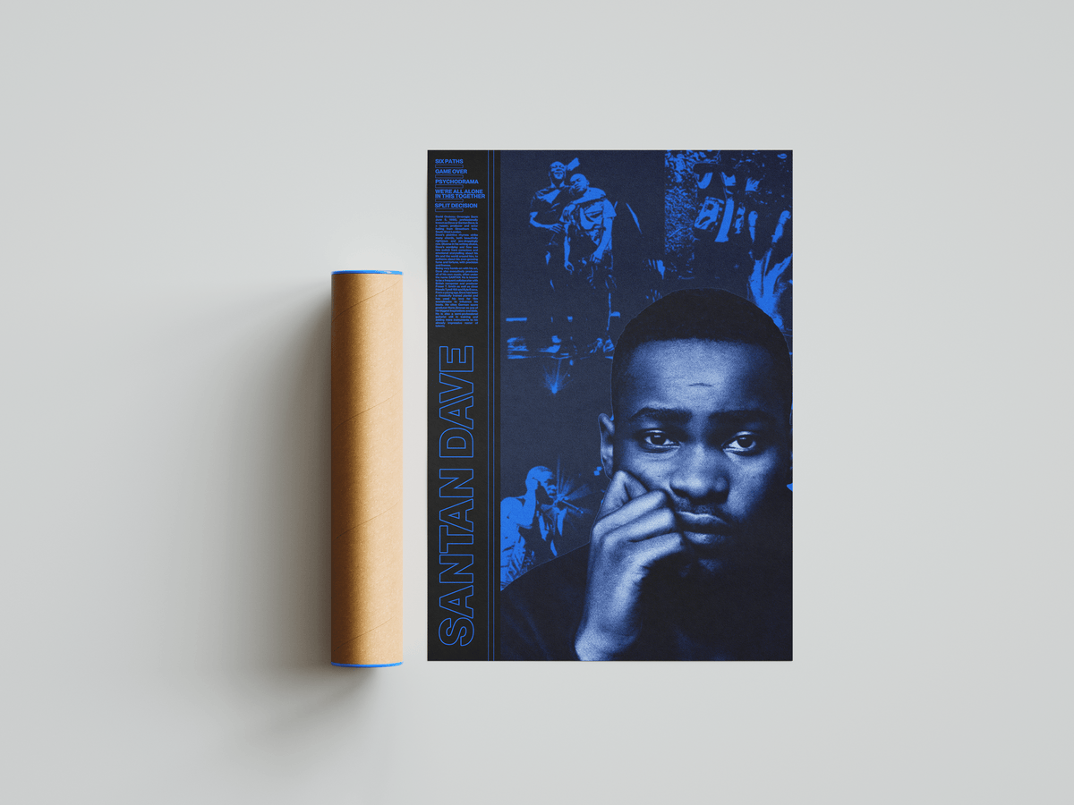 Dave - Santan Poster - Posters, Prints & Wall Art | HYPE Posters