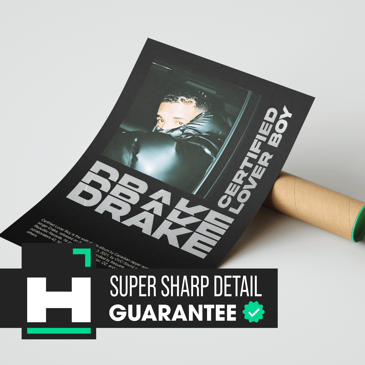 Drake CLB Poster - Posters, Prints & Wall Art | HYPE Posters