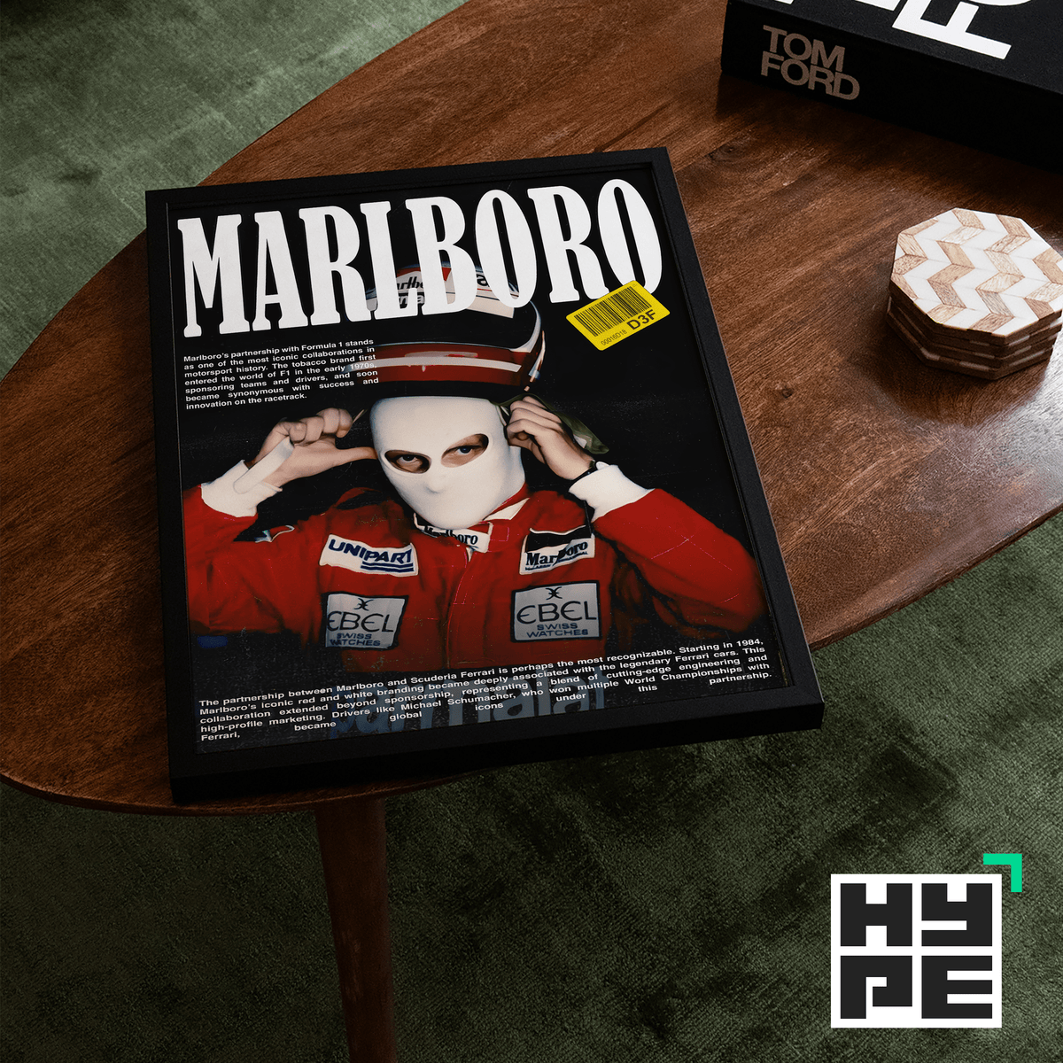 Ferrari Marlboro Poster - Posters, Prints & Wall Art | HYPE Posters