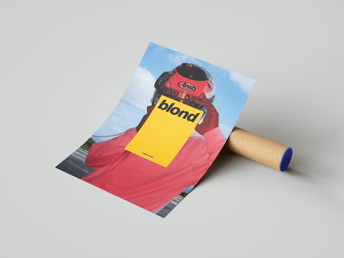 Frank Ocean 'Blond' Aesthetic Poster - Posters, Prints & Wall Art | HYPE Posters