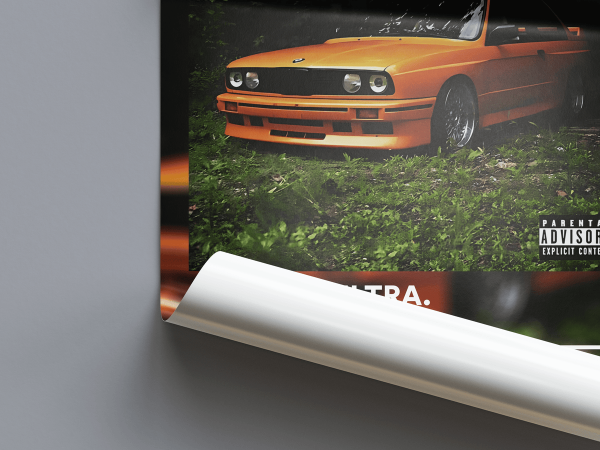 Frank Ocean 'nostalgia, ULTRA' Album Poster - Posters, Prints & Wall Art | HYPE Posters