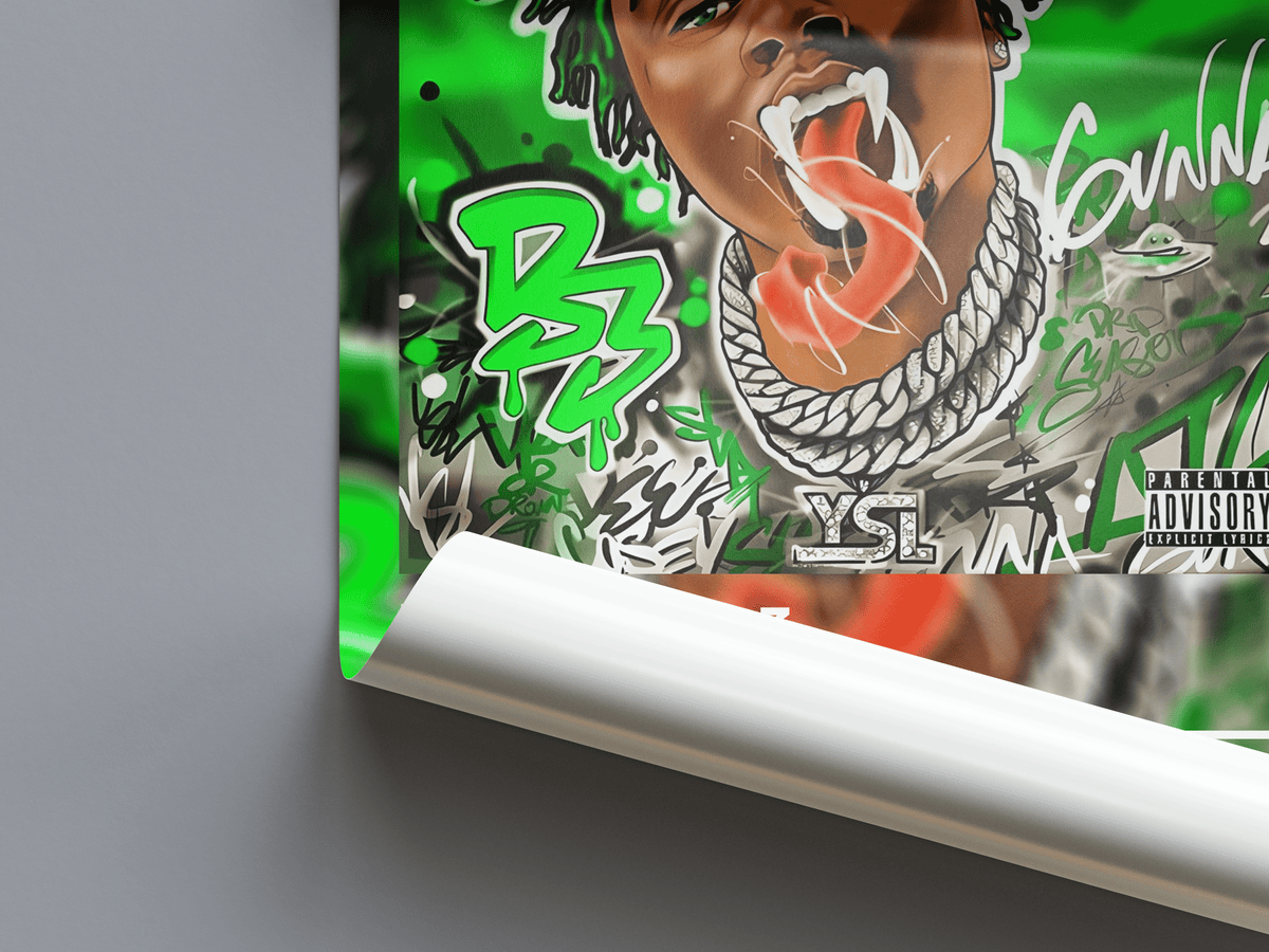 Gunna 'Drip Season 3' Album Poster - Posters, Prints & Wall Art | HYPE Posters